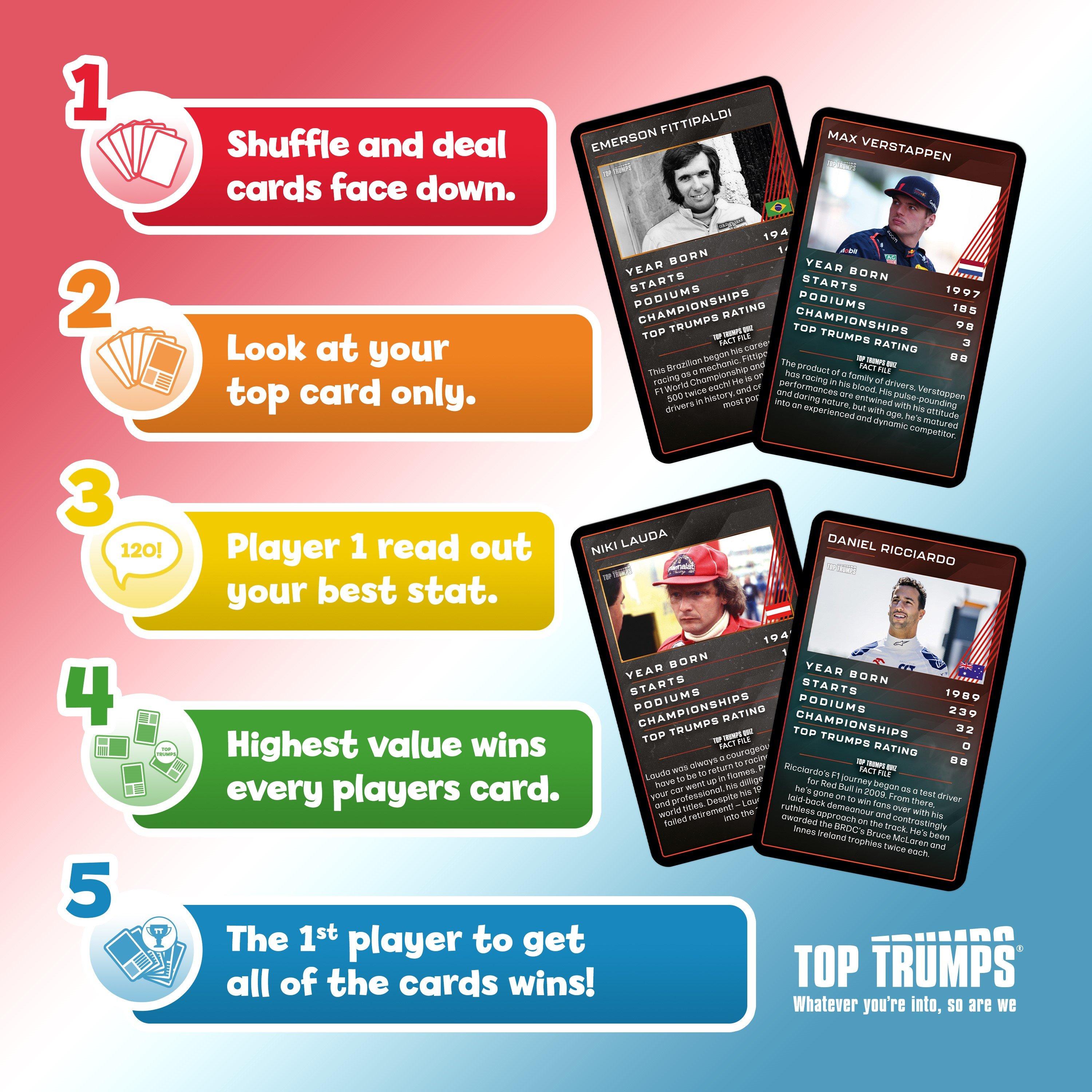 Top Trumps - Top Trumps - Grand Prix Heroes Board Game - 16
