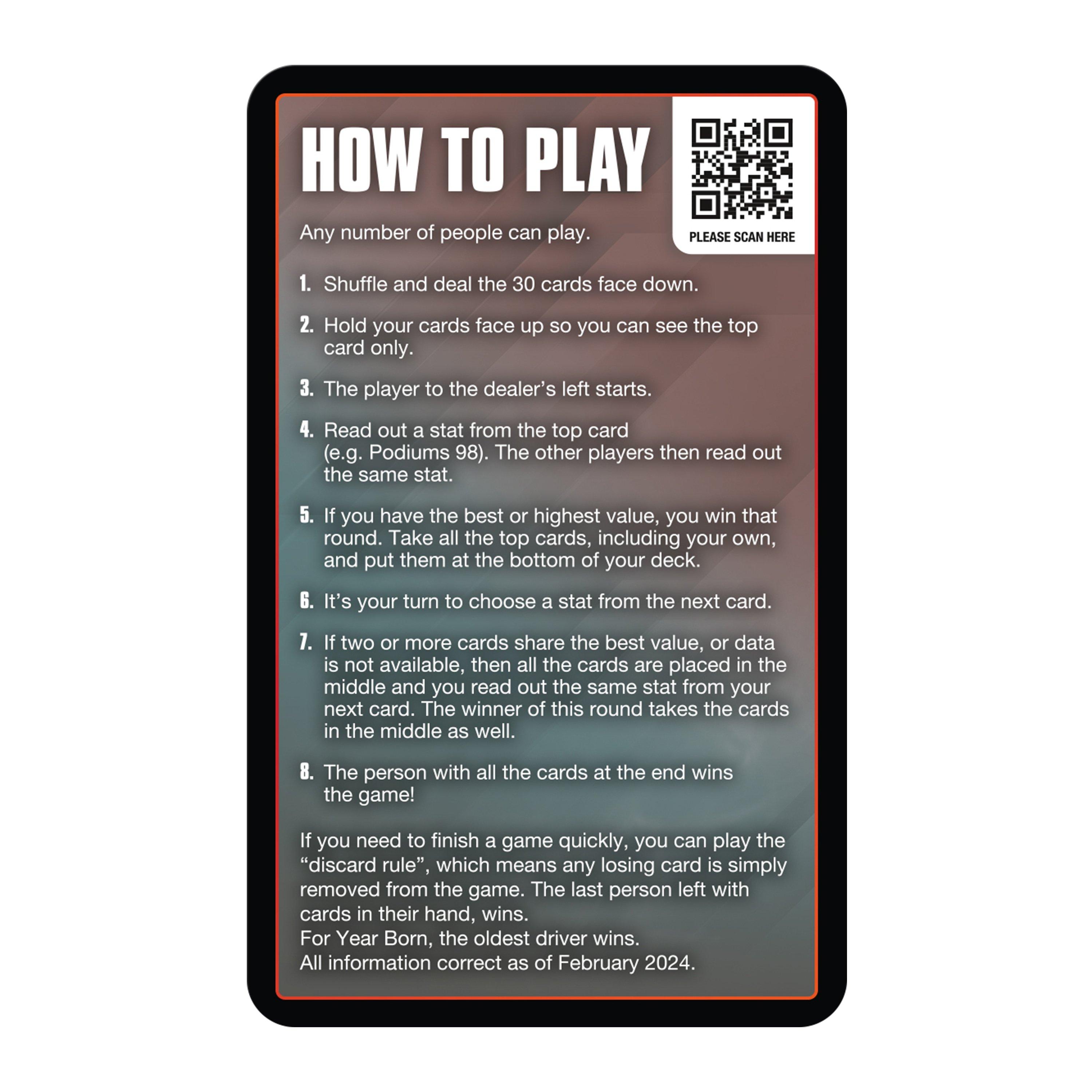 Top Trumps - Top Trumps - Grand Prix Heroes Board Game - 8