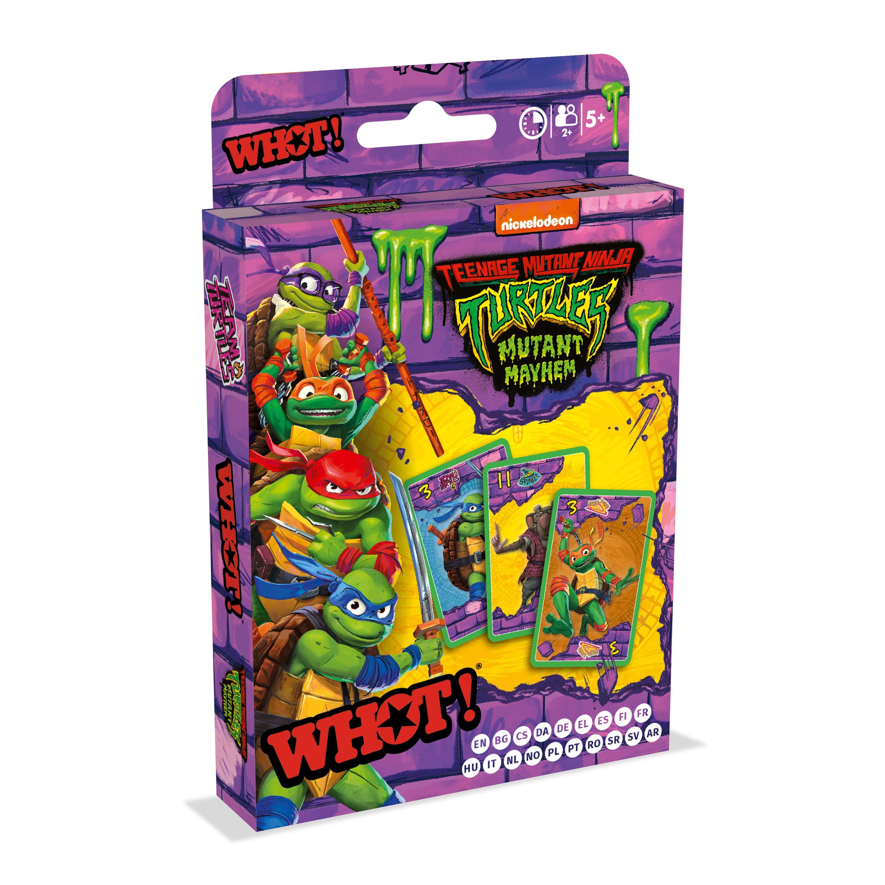 Teenage Mutant Ninja Turtles  Popstars Top Trump Board Game - Tmnt