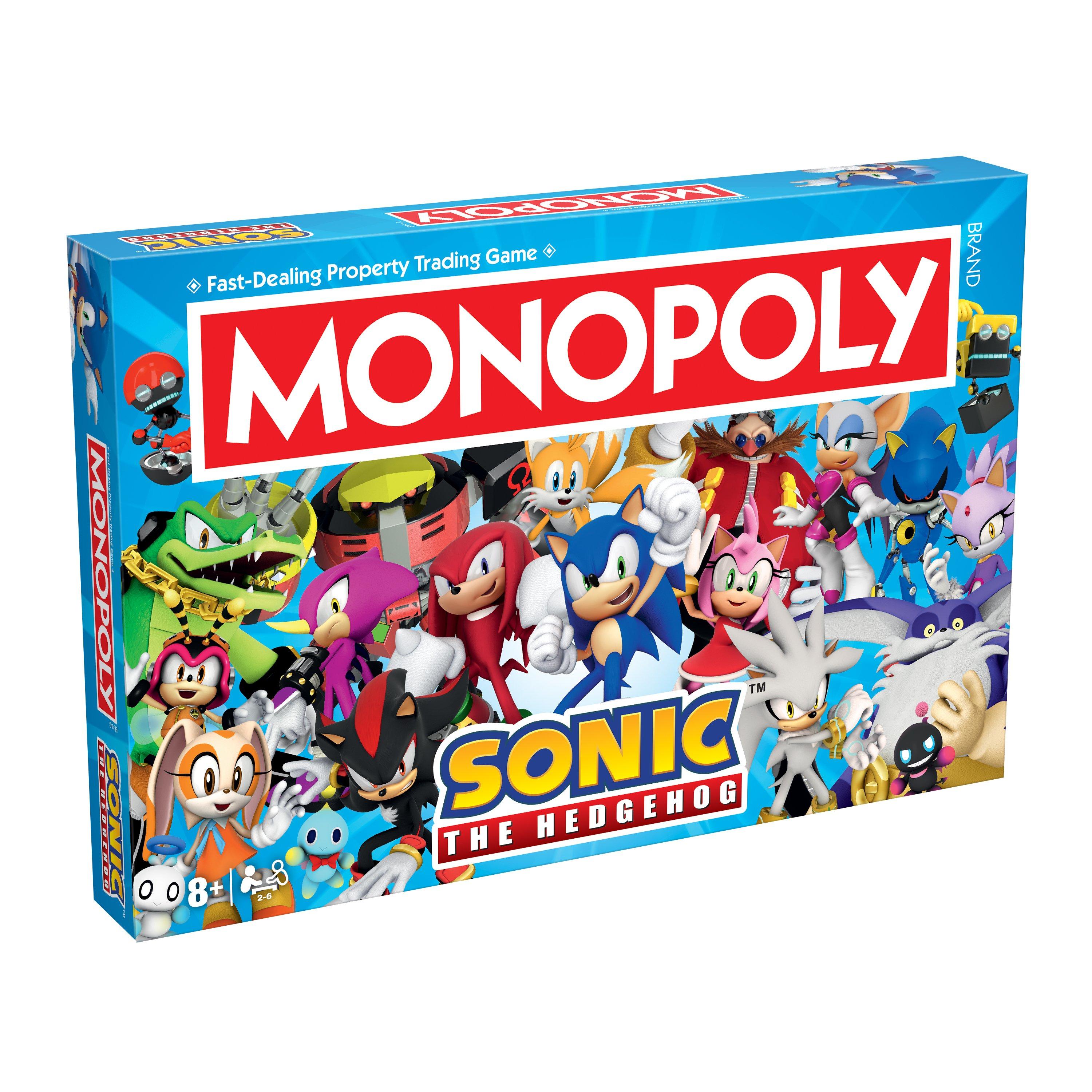 Monopol - Monopoly - Sonic The Hedgehog Monopoly - 1