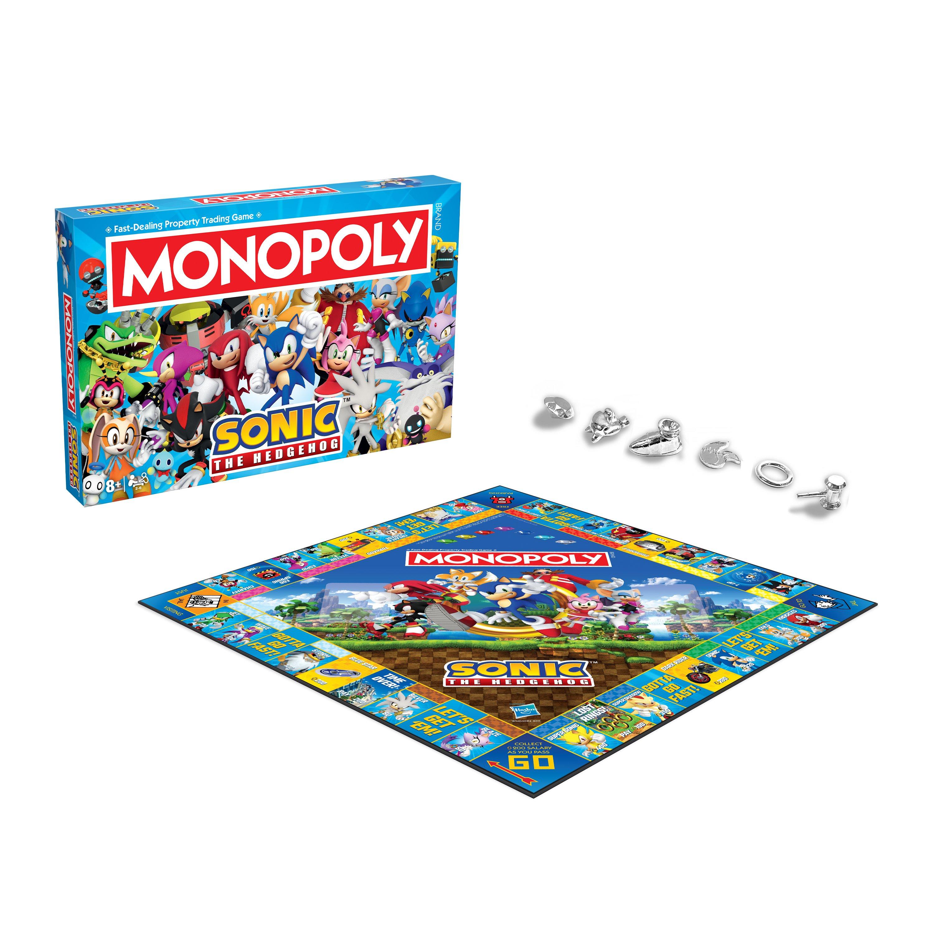 Monopol - Monopoly - Sonic The Hedgehog Monopoly - 2
