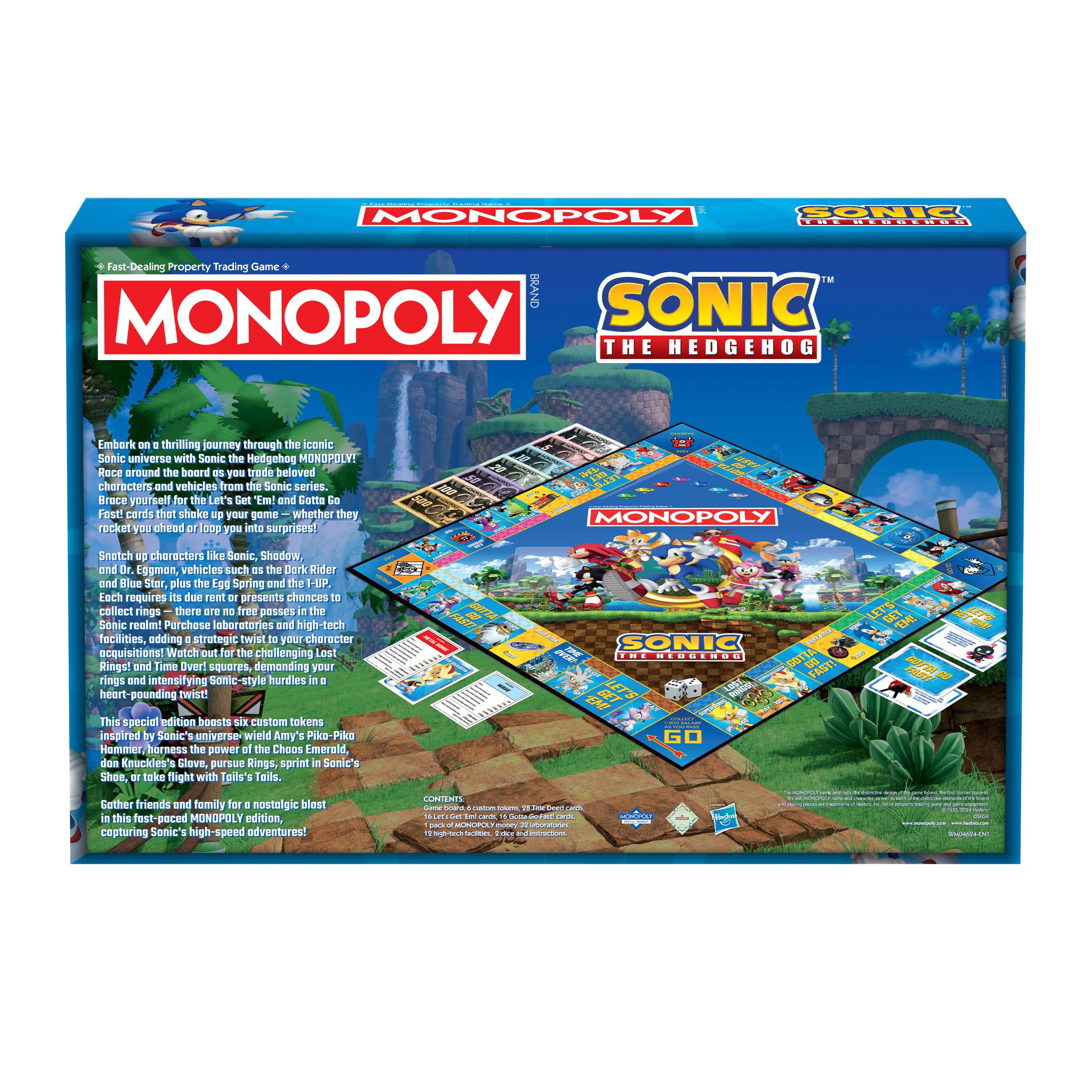 Monopol - Monopoly - Sonic The Hedgehog Monopoly - 4