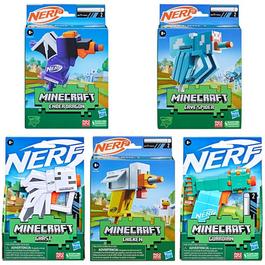 Minecraft GAME Nerf MicroShots Minecraft (Assortment)