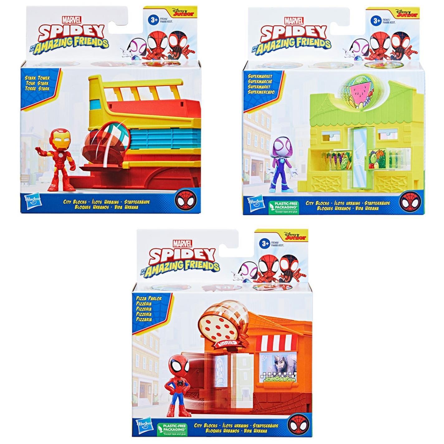 None - Marvel - Spidey and Amazing Friends City Blocks (Assortment) - 1