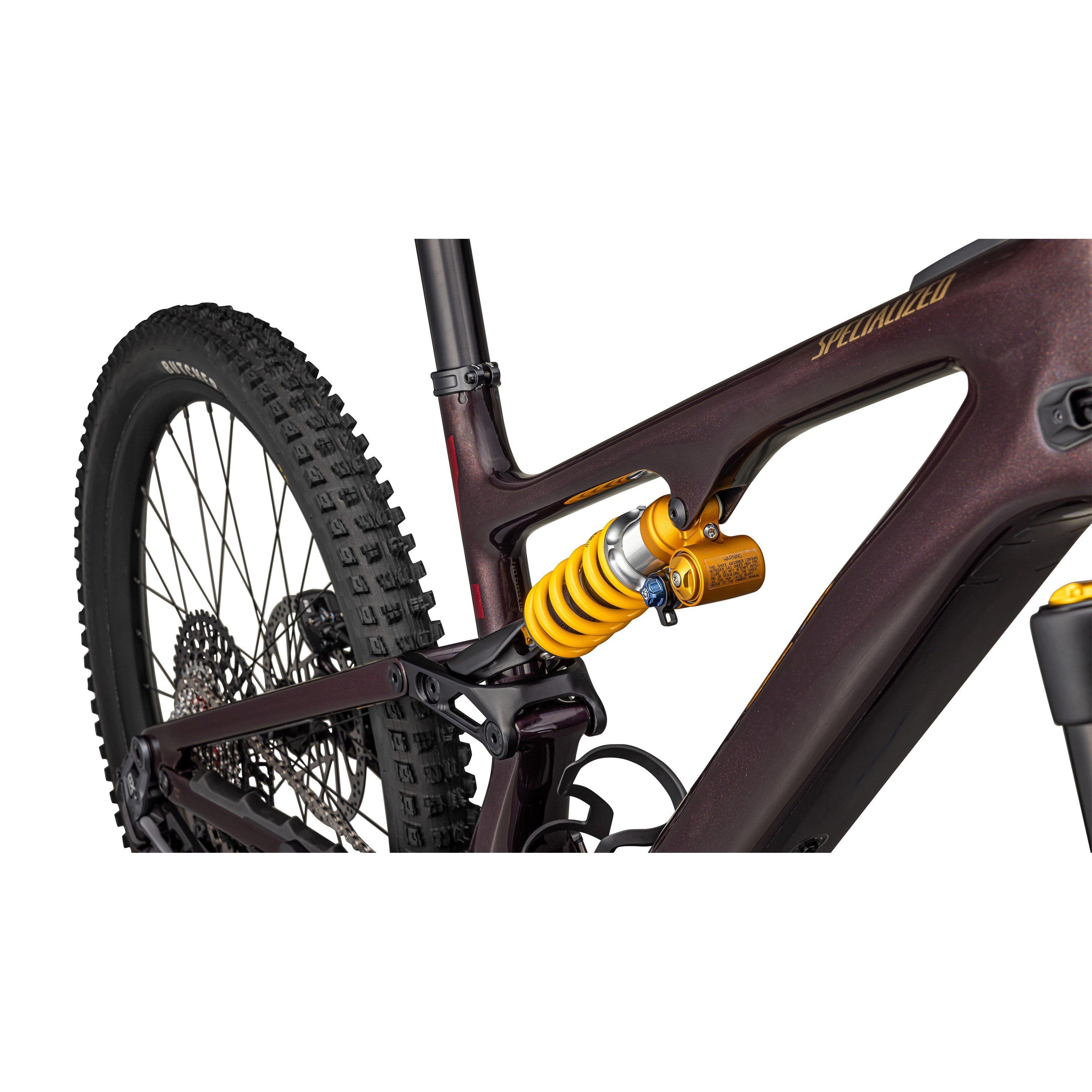 Maroon Gold - Specialized - Levo SL 2 Ohlins Coil Electric Mountain Bike - 5