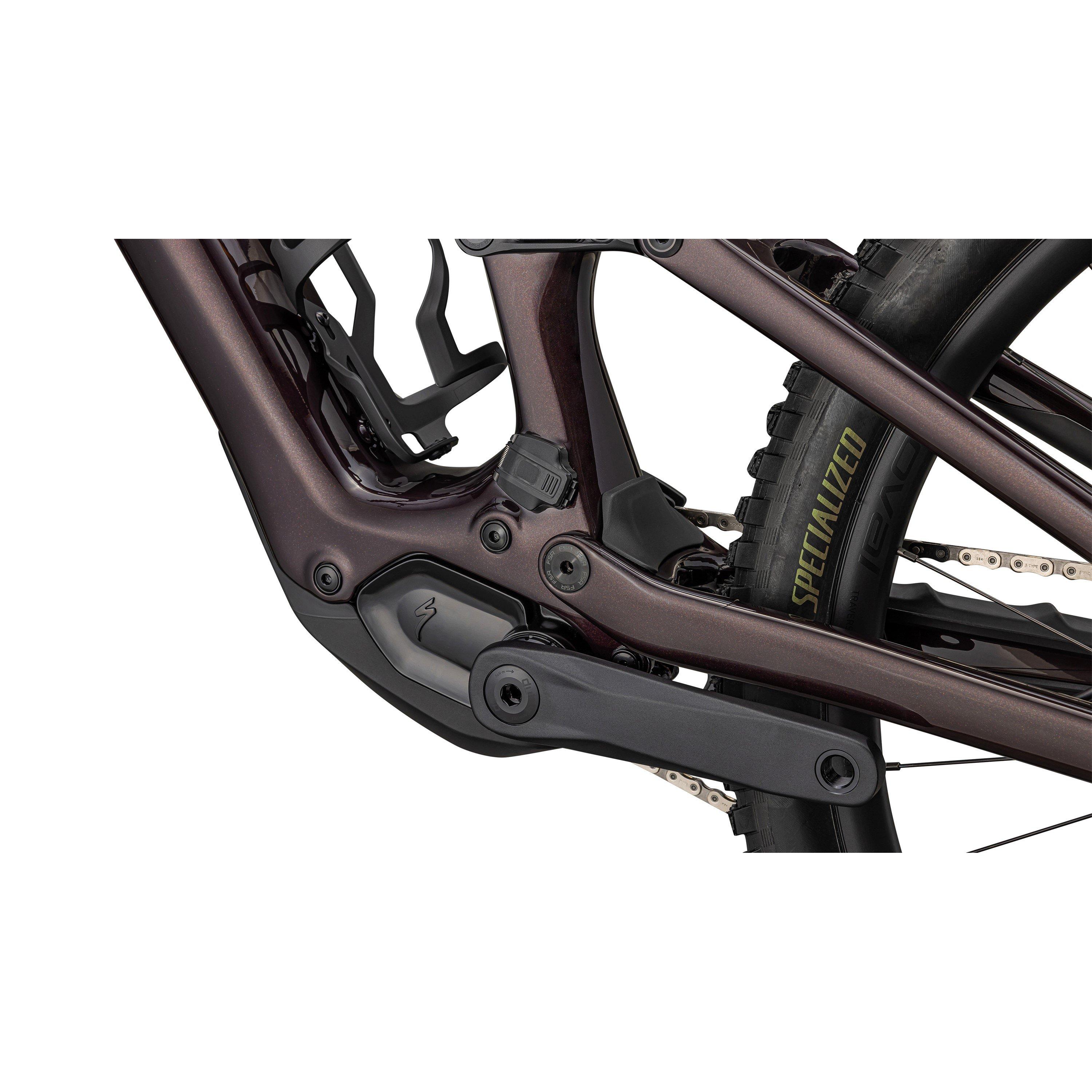 Maroon Gold - Specialized - Levo SL 2 Ohlins Coil Electric Mountain Bike - 6