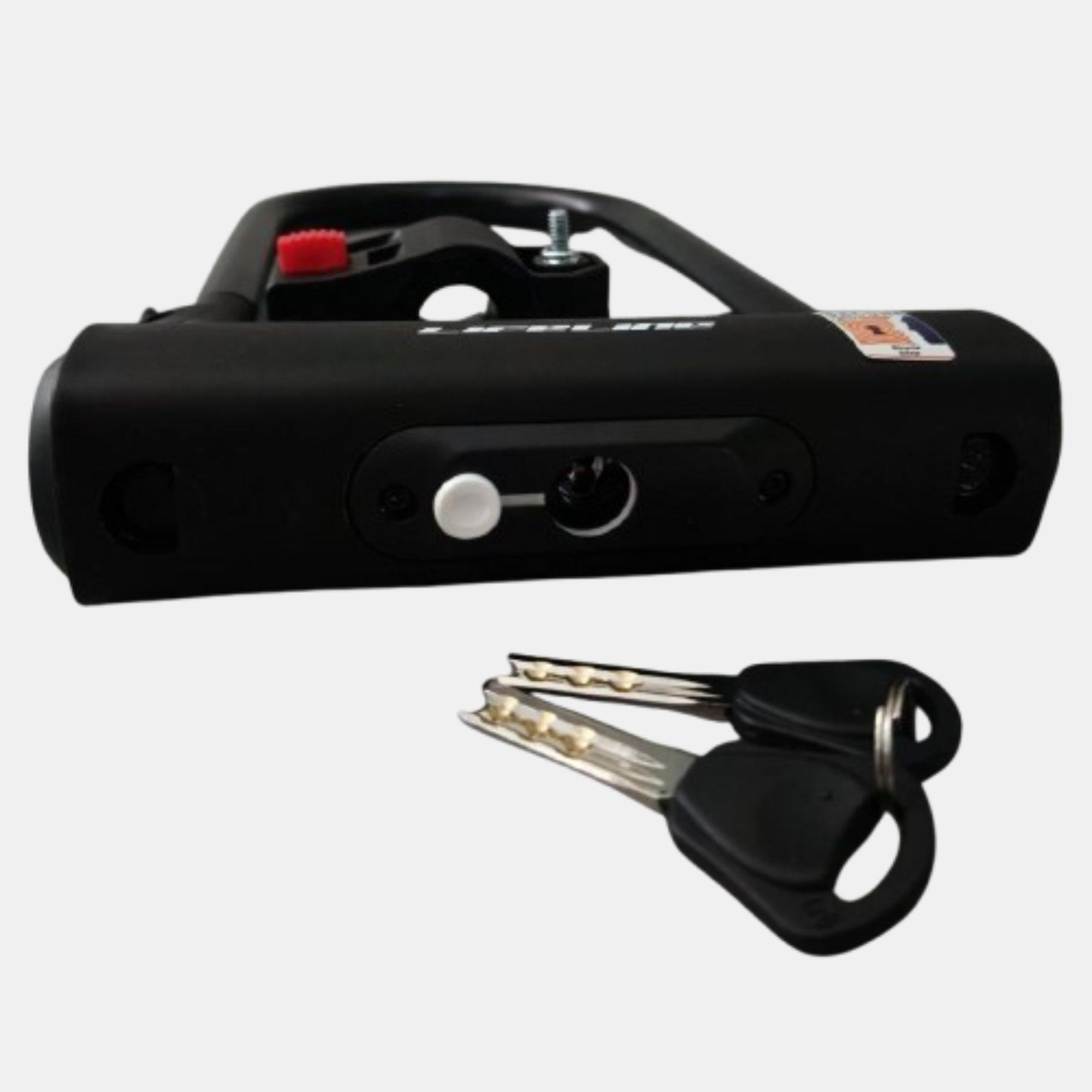 Black - LifeLine - D Lock - Sold Secure Silver - 4