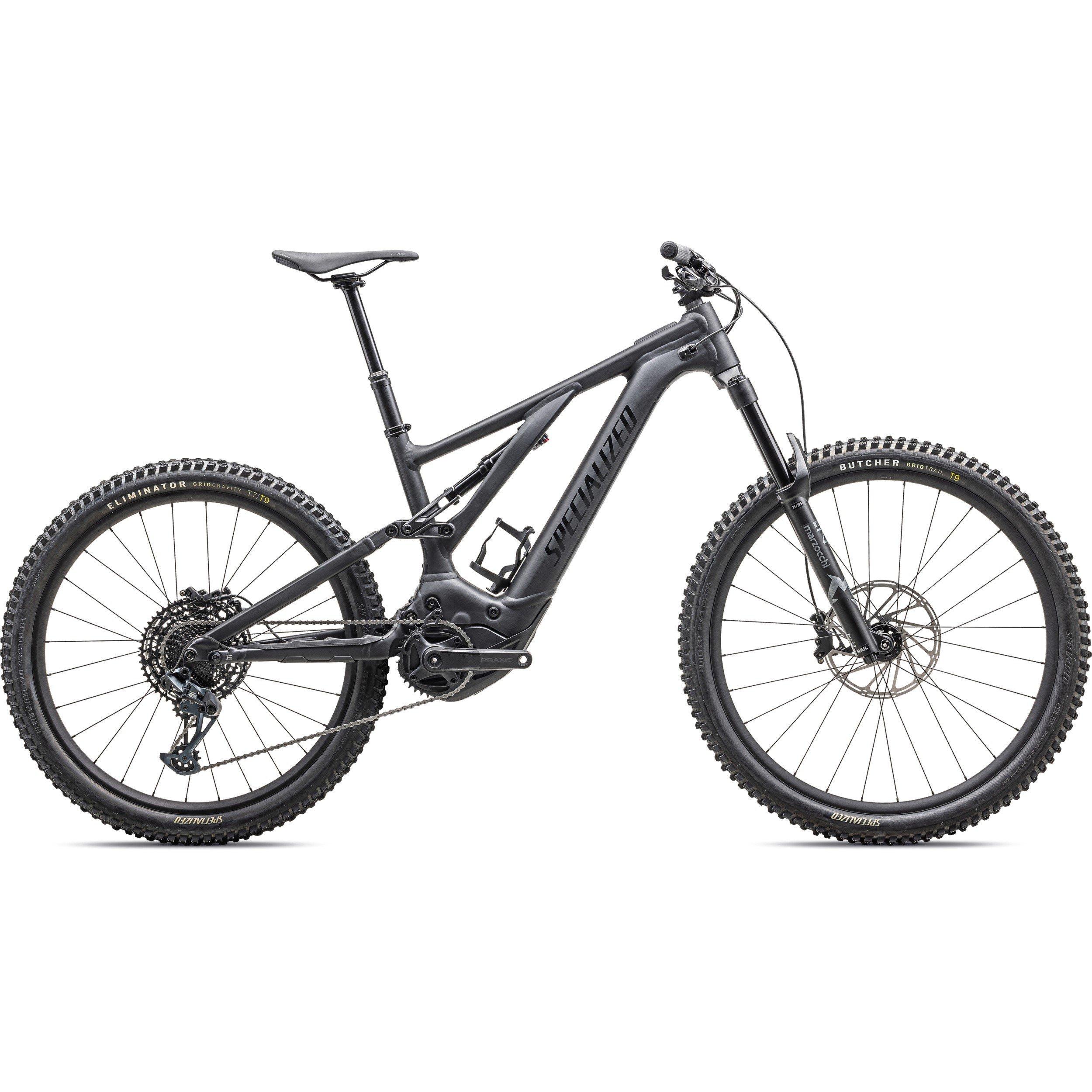 Black Silver 25 - Specialized - Turbo Levo 2025 Electric Full Suspension Mountain Bike - 1
