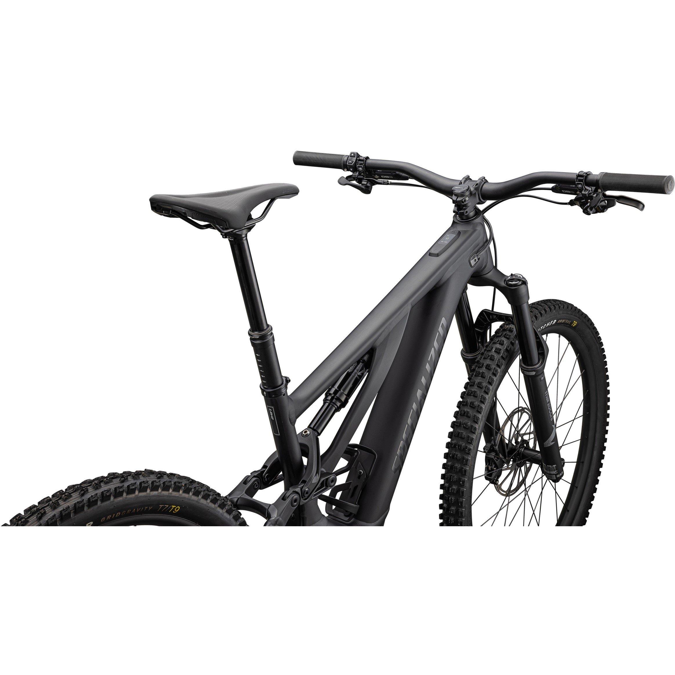 Black Silver 25 - Specialized - Turbo Levo 2025 Electric Full Suspension Mountain Bike - 4