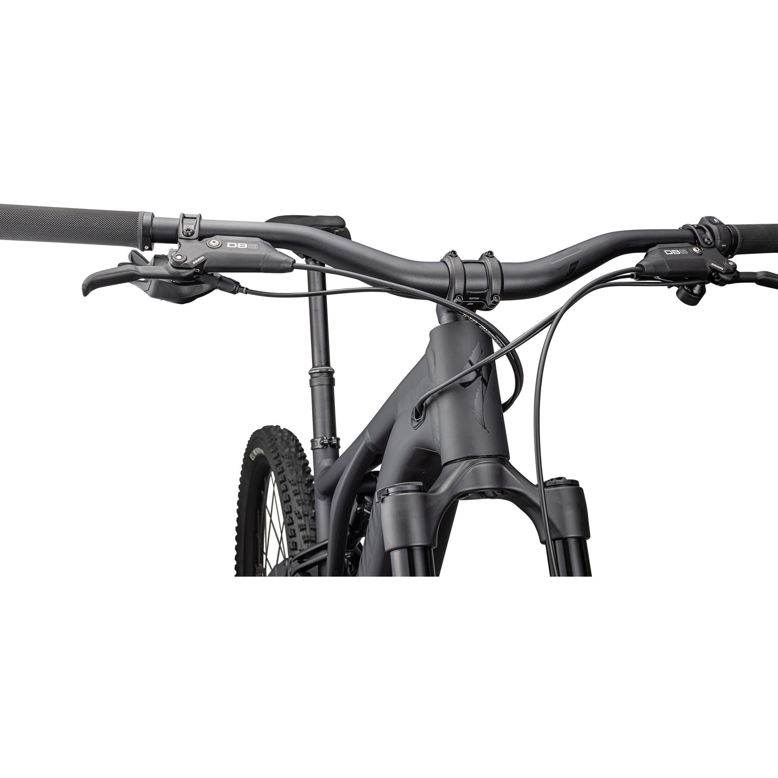 Black Silver 25 - Specialized - Turbo Levo 2025 Electric Full Suspension Mountain Bike - 5