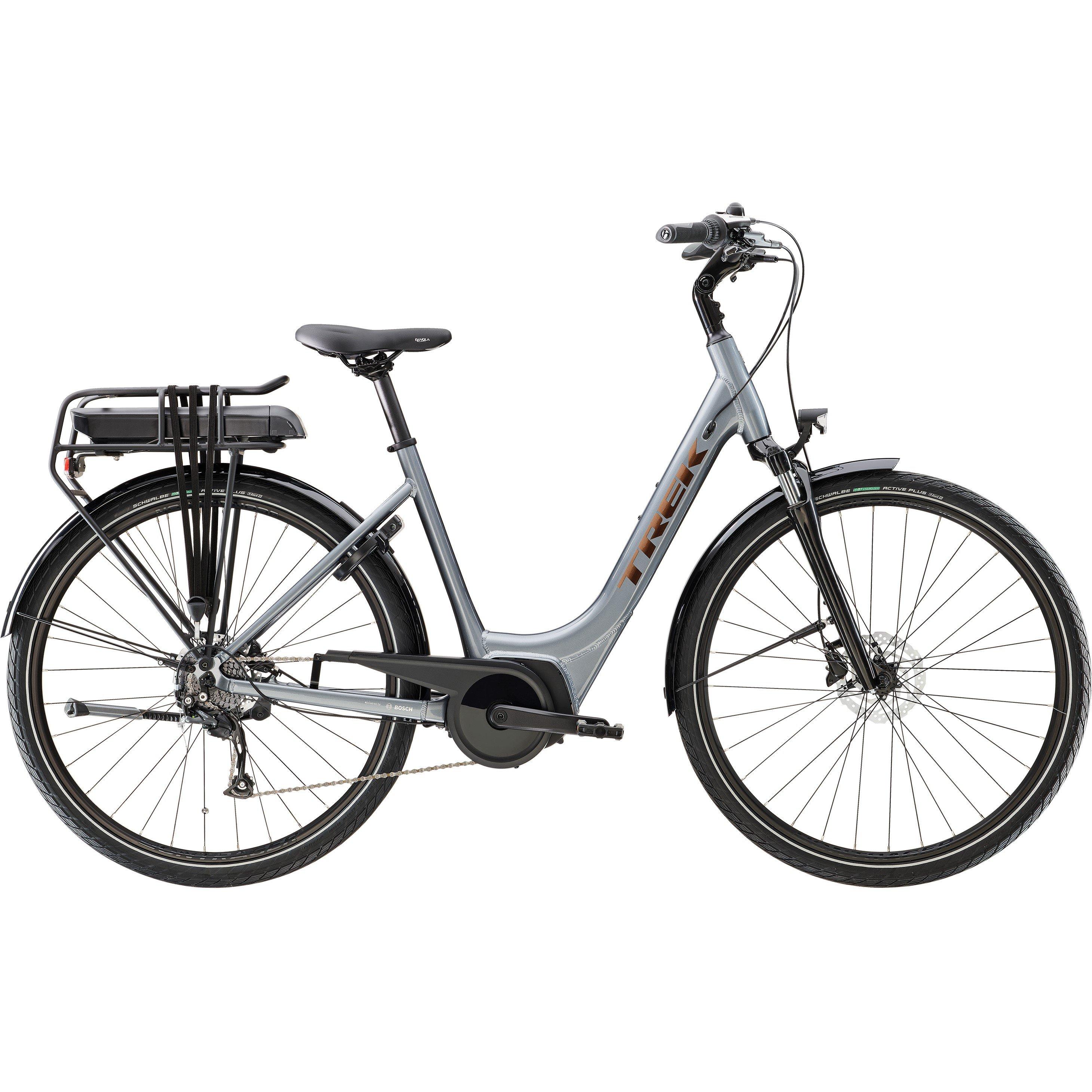 Galactic Grey - Trek - Verve+1 Low Step Electric Bike - 1
