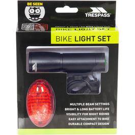 Trespass Adults Photon Bike Light Set