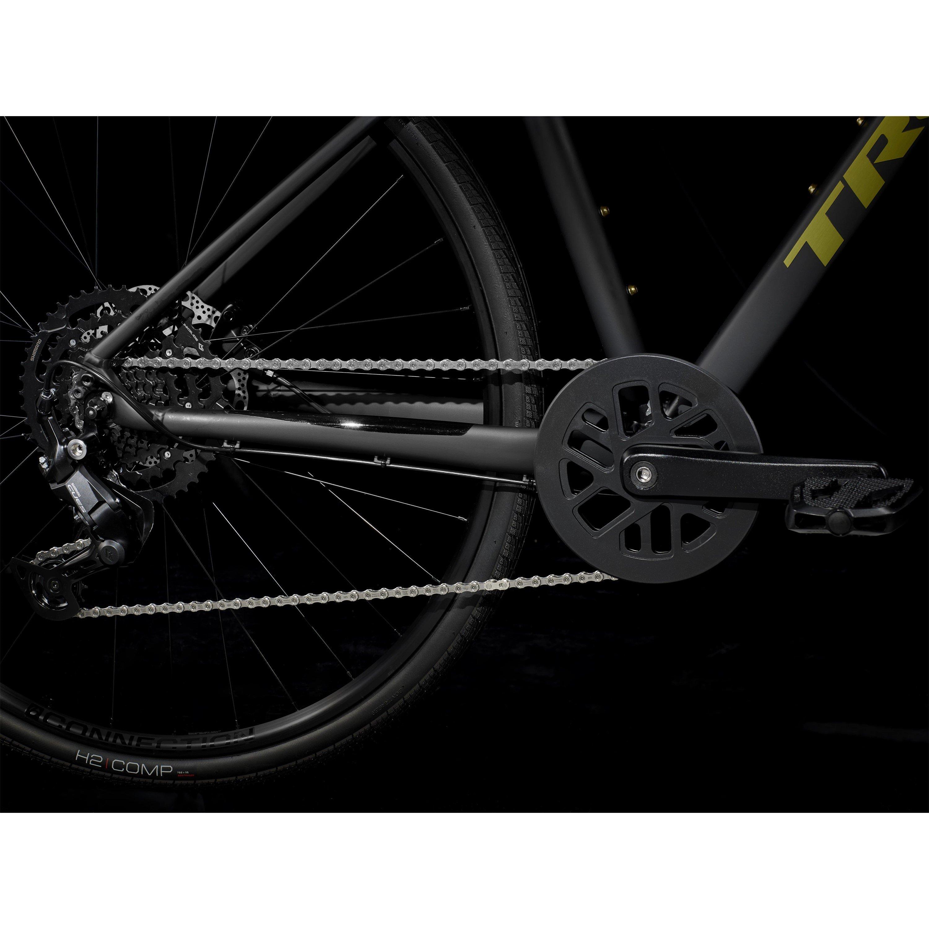 Black - Trek - FX 2 Gen 4 2025 Hybrid Bike - 7