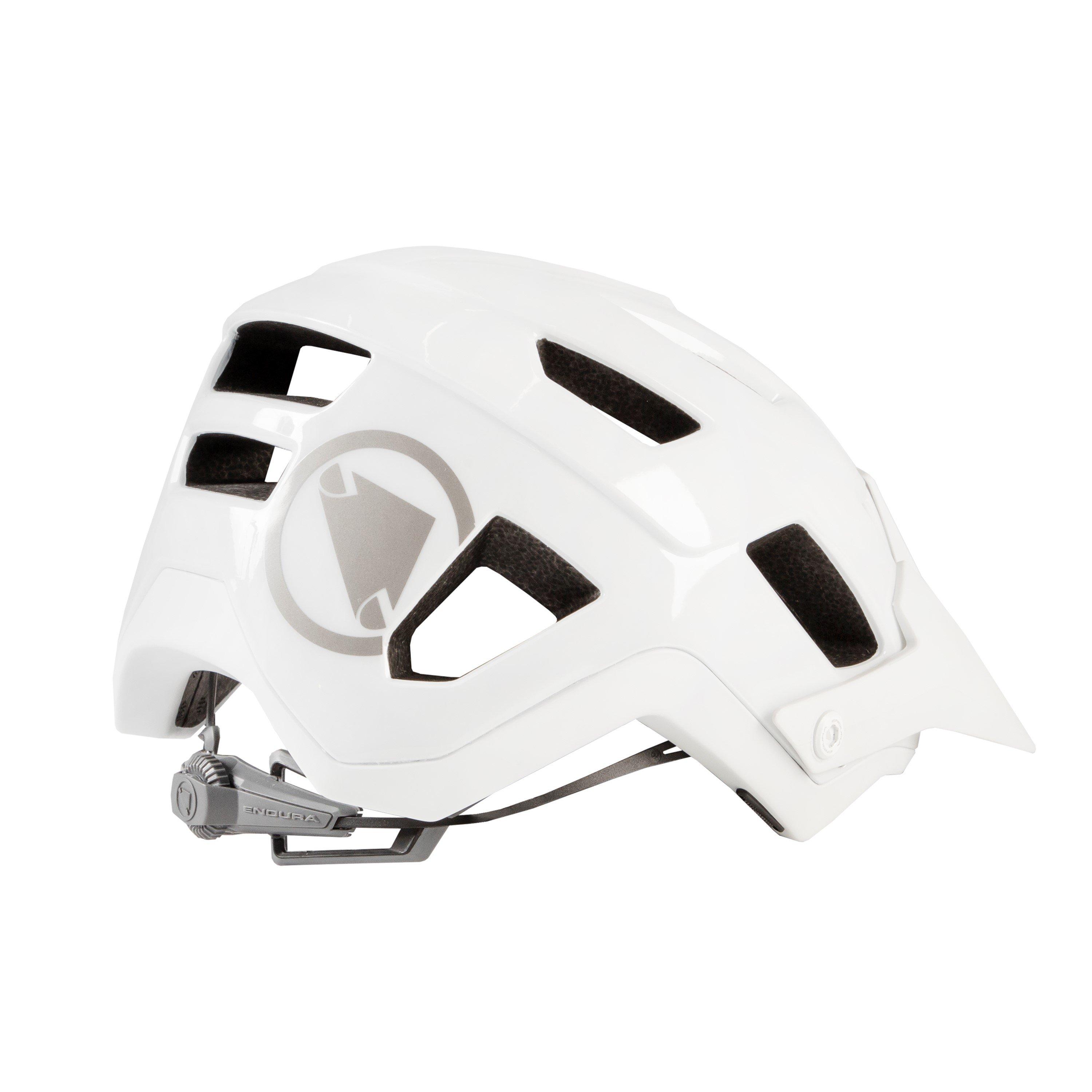 White - Endura - Hummvee Plus MTB Helmet - 2