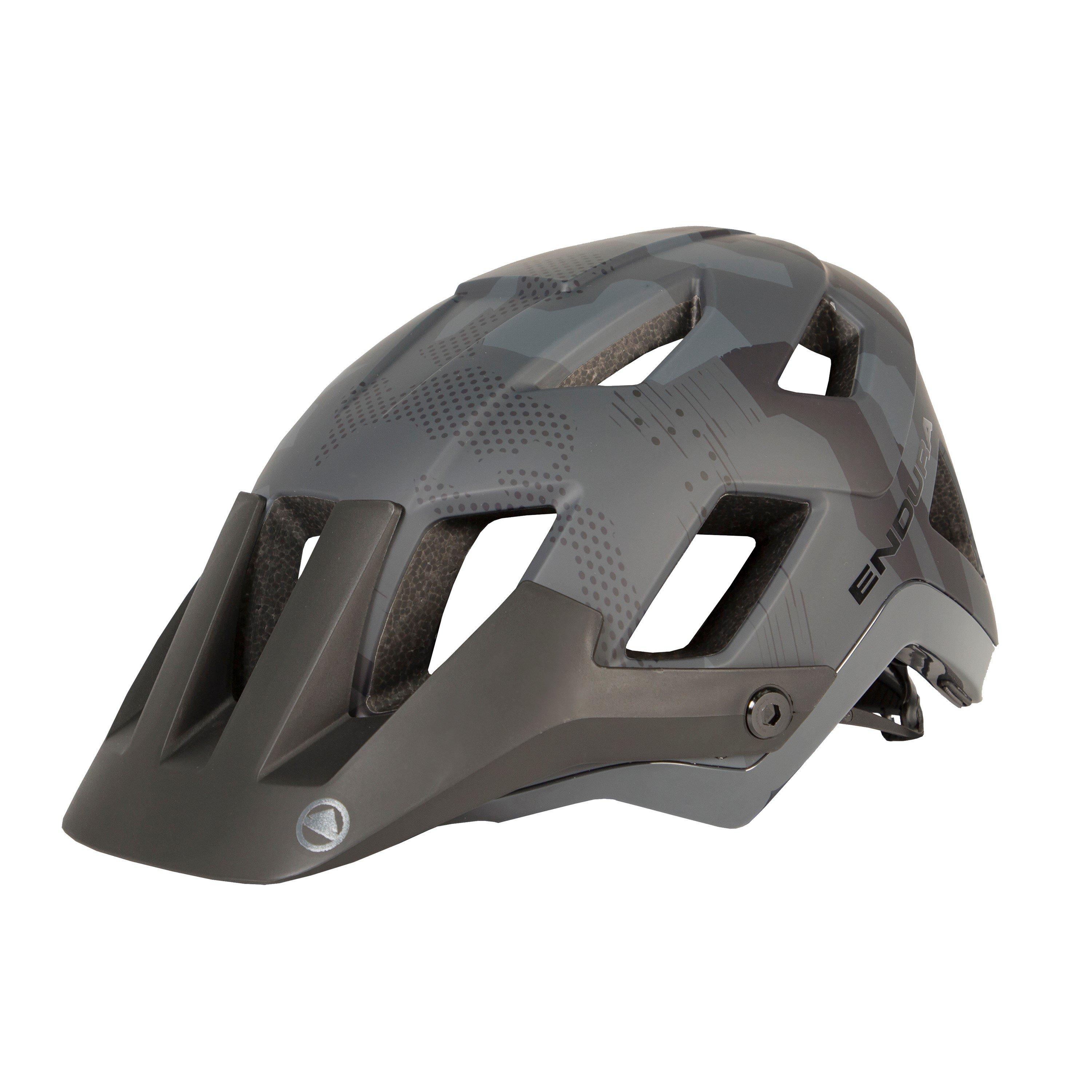 Endura  Hummvee Plus Mtb Helmet - Grey Camo - M/L