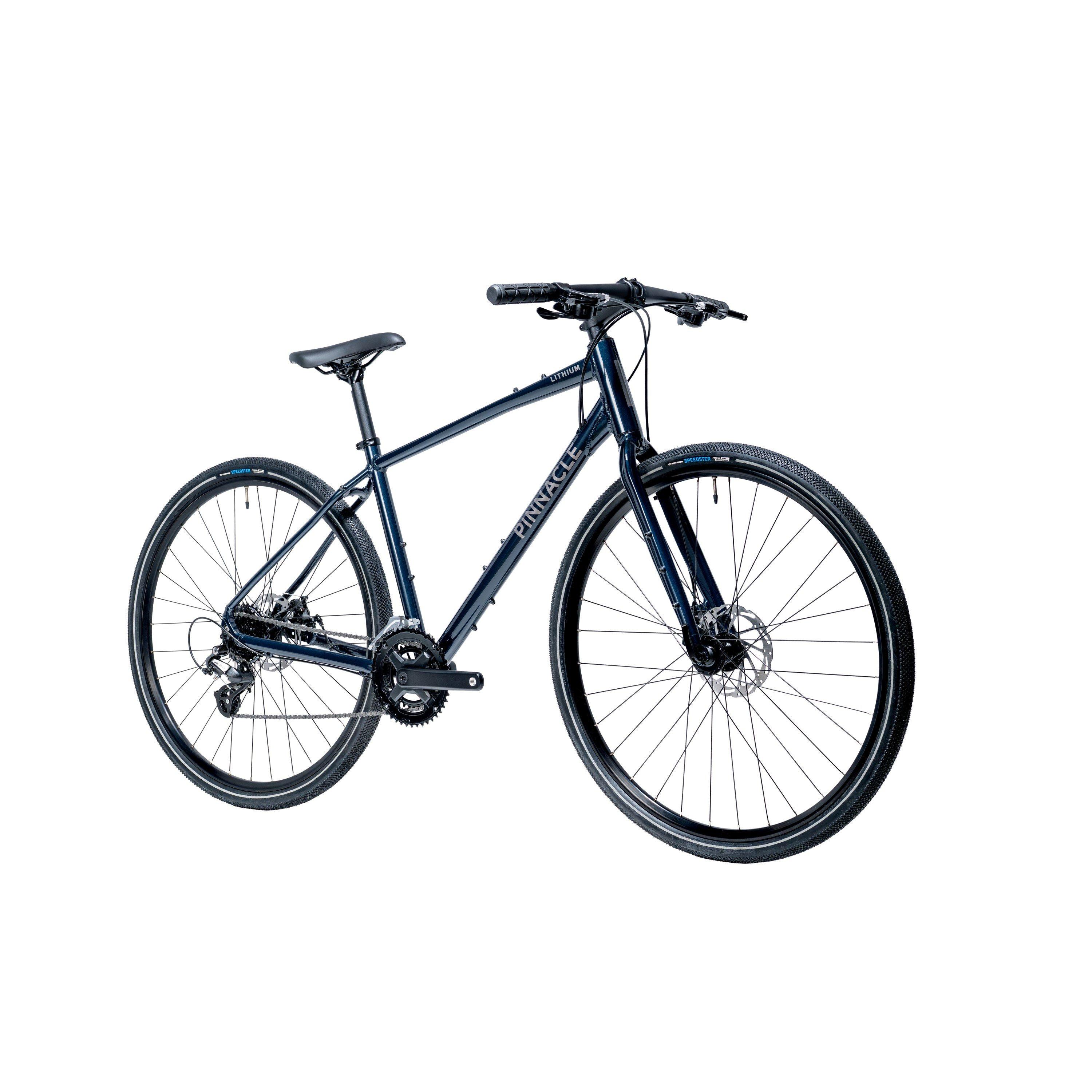 Blue - Pinnacle - Lithium Hybrid Bike - 2
