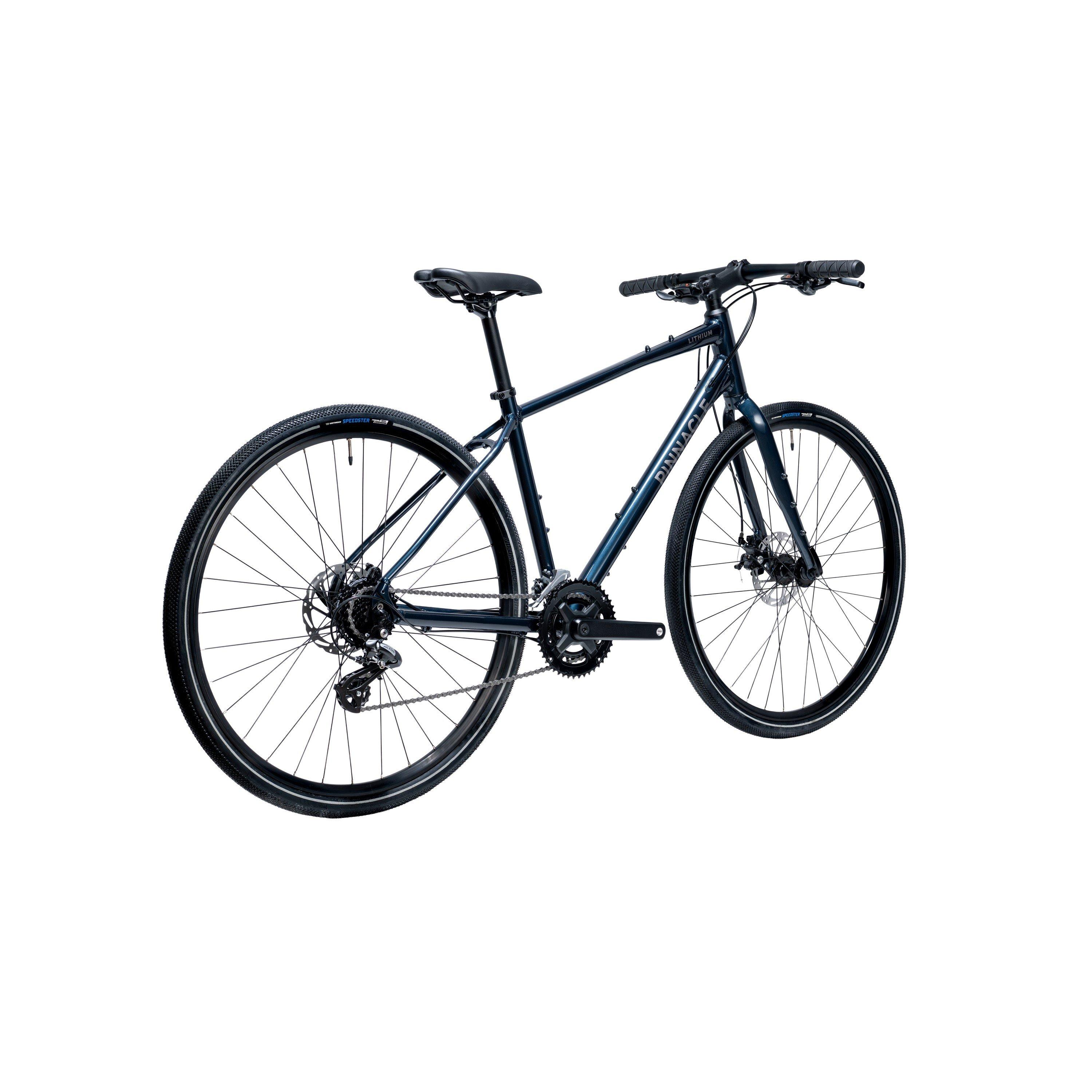 Blue - Pinnacle - Lithium Hybrid Bike - 3