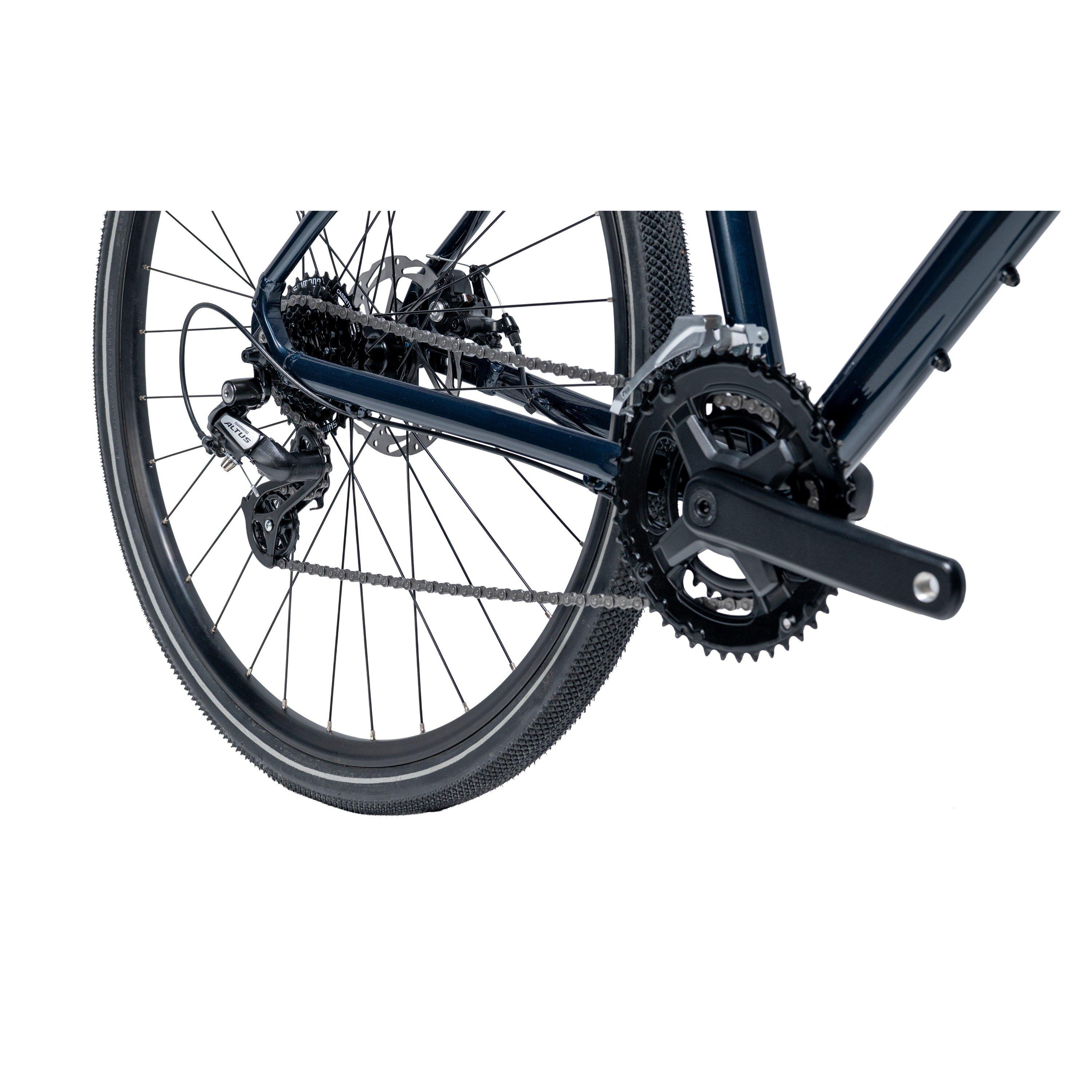 Blue - Pinnacle - Lithium Hybrid Bike - 7