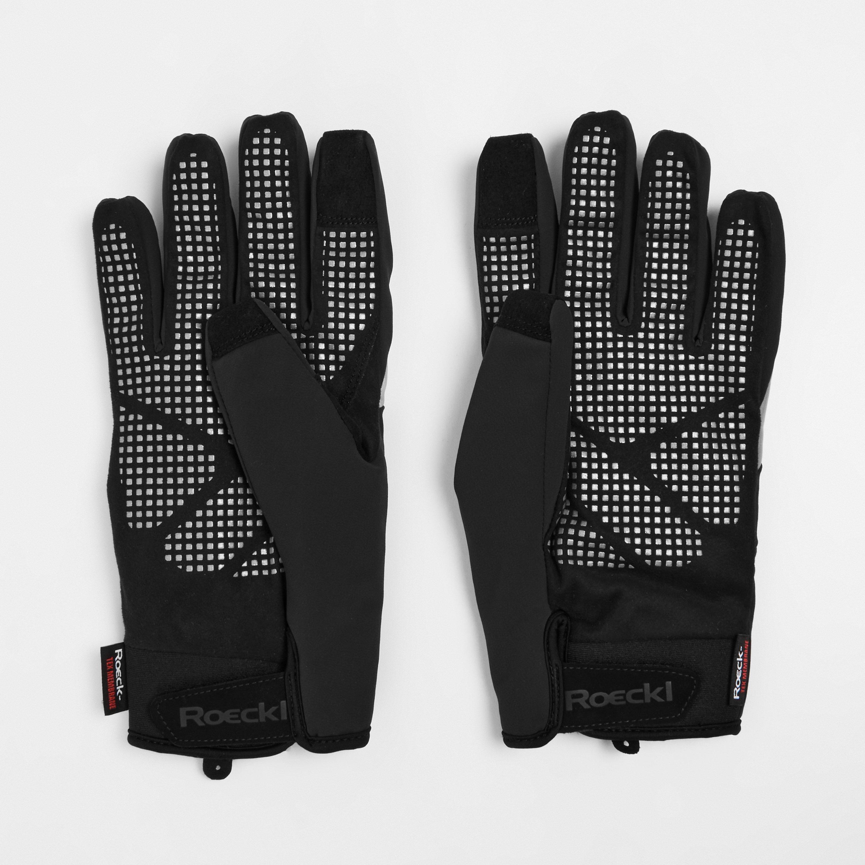 black/grey - Roeckl Sports - Adults Rapallo Cycling Gloves - 2