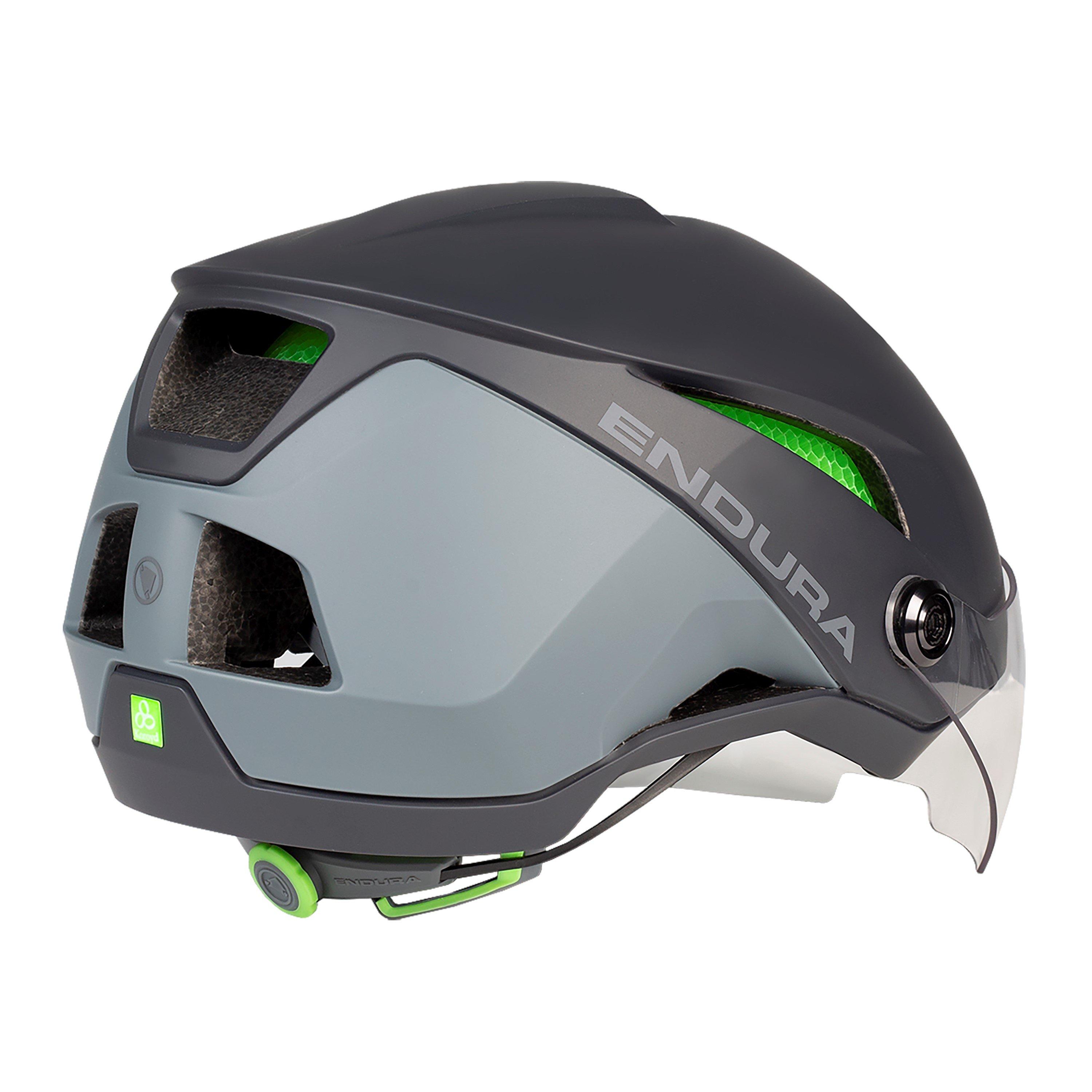Grey - Endura - SpeedPedelec Visor Helmet - 2
