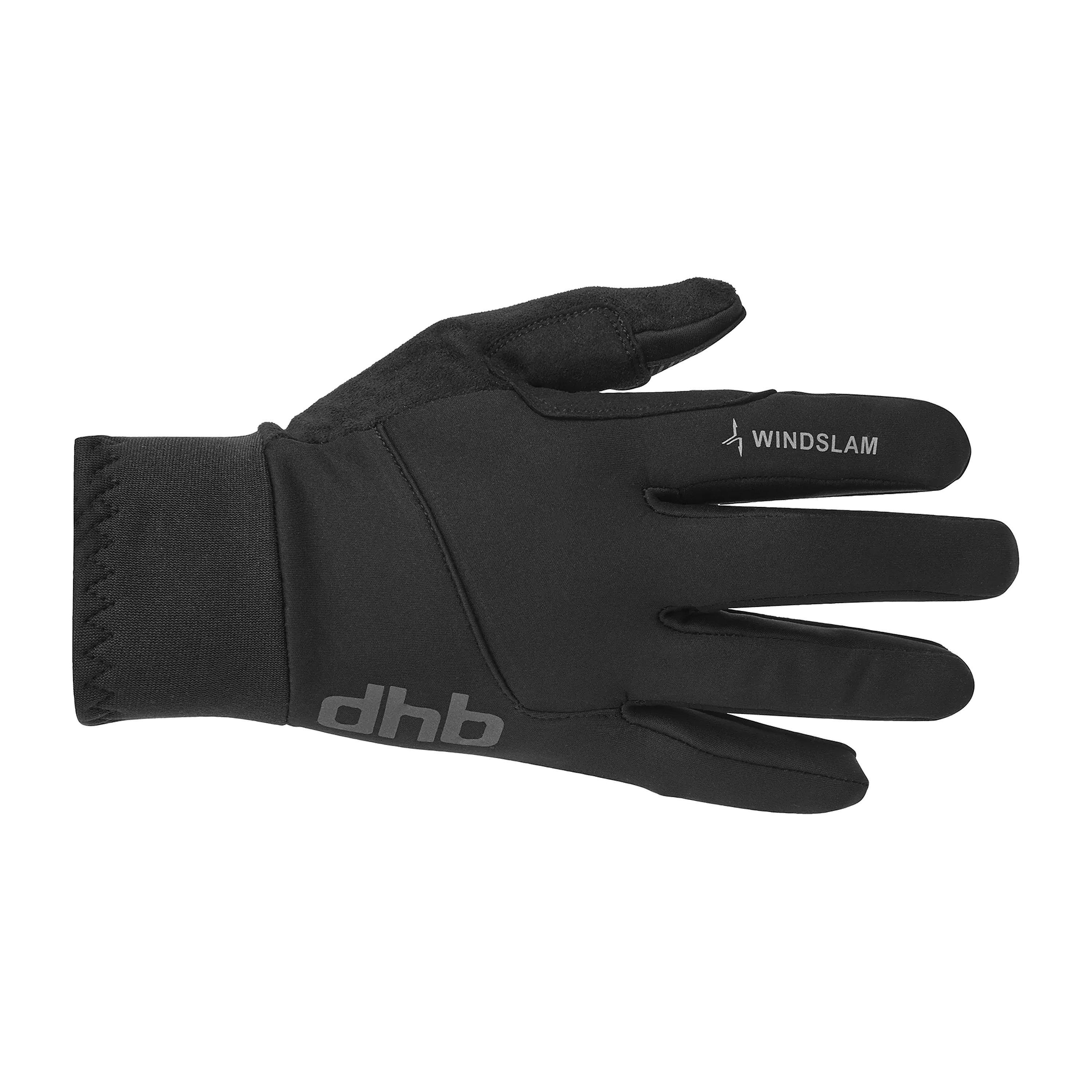 Dhb  Windproof Cycling Gloves - Black - Small