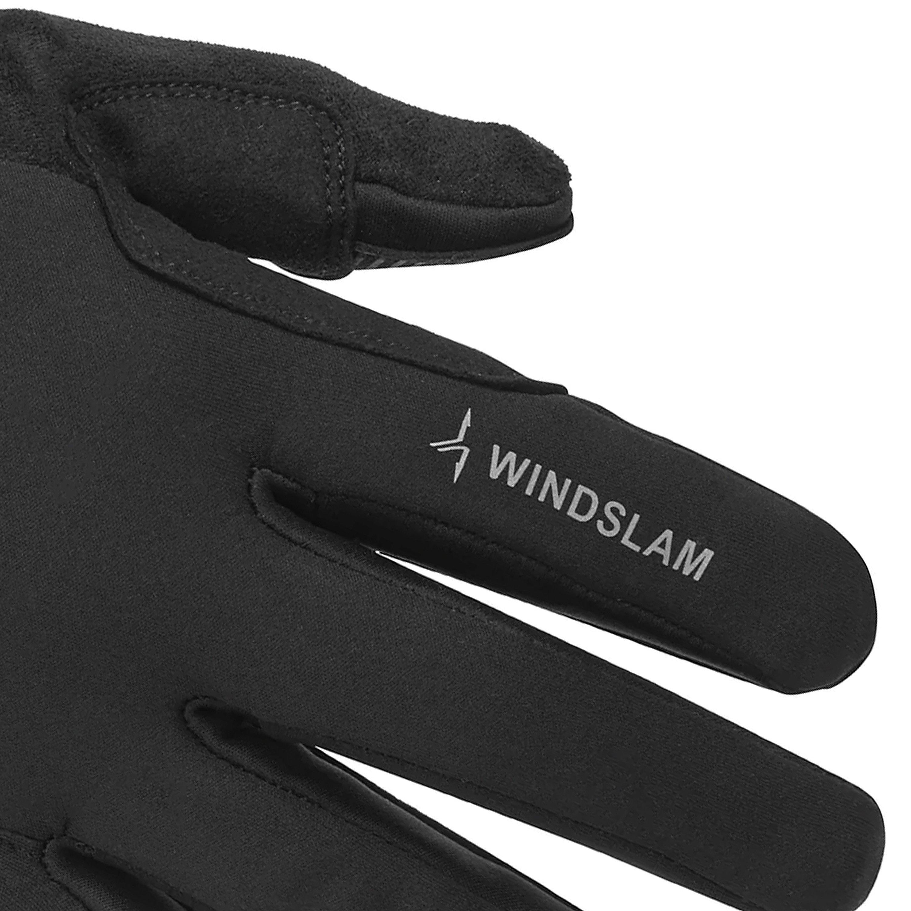 Black - Dhb - Windproof Cycling Gloves - 3