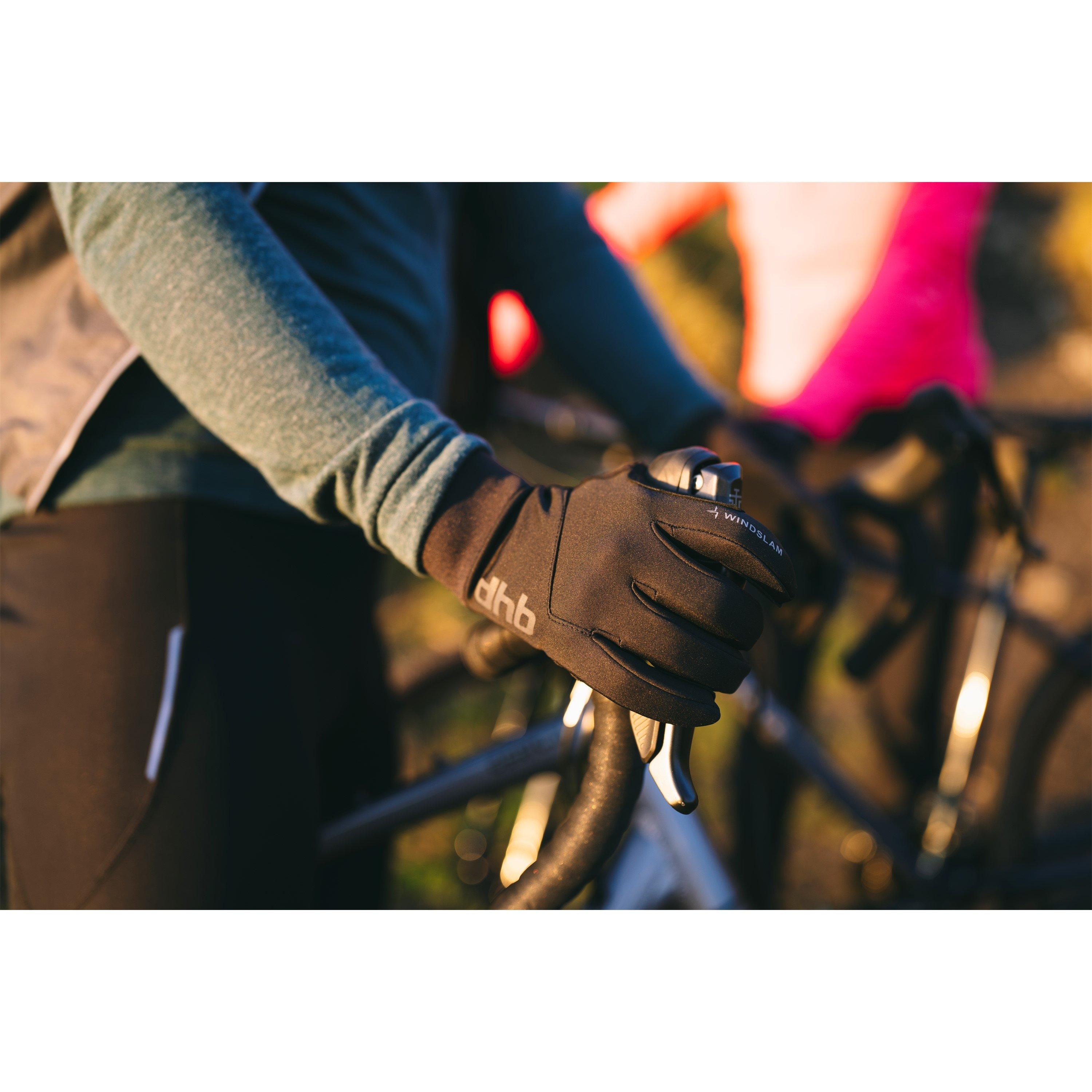 Black - Dhb - Windproof Cycling Gloves - 6