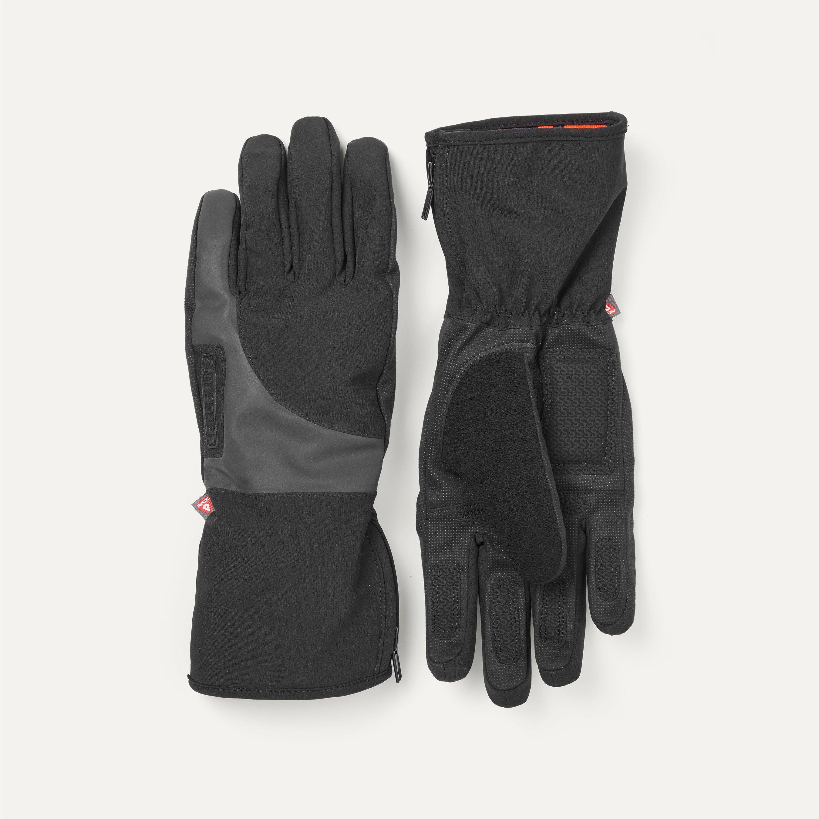 Sealskinz  Marsham Waterproof Cold Weather Reflective Cycling Gloves - Black - 2X Large