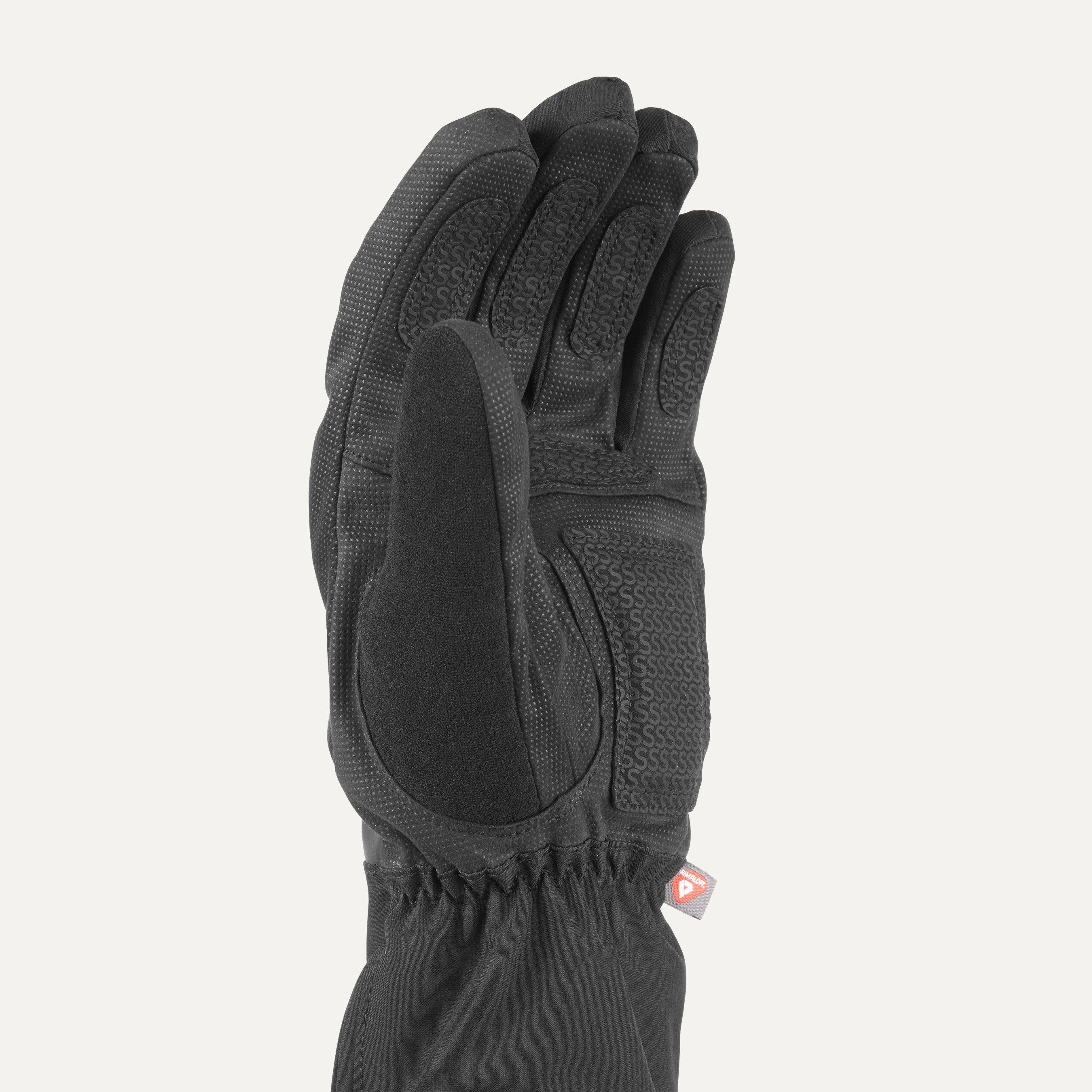 Black - Sealskinz - Waterproof Cold Weather Reflective Cycling Gloves - 3