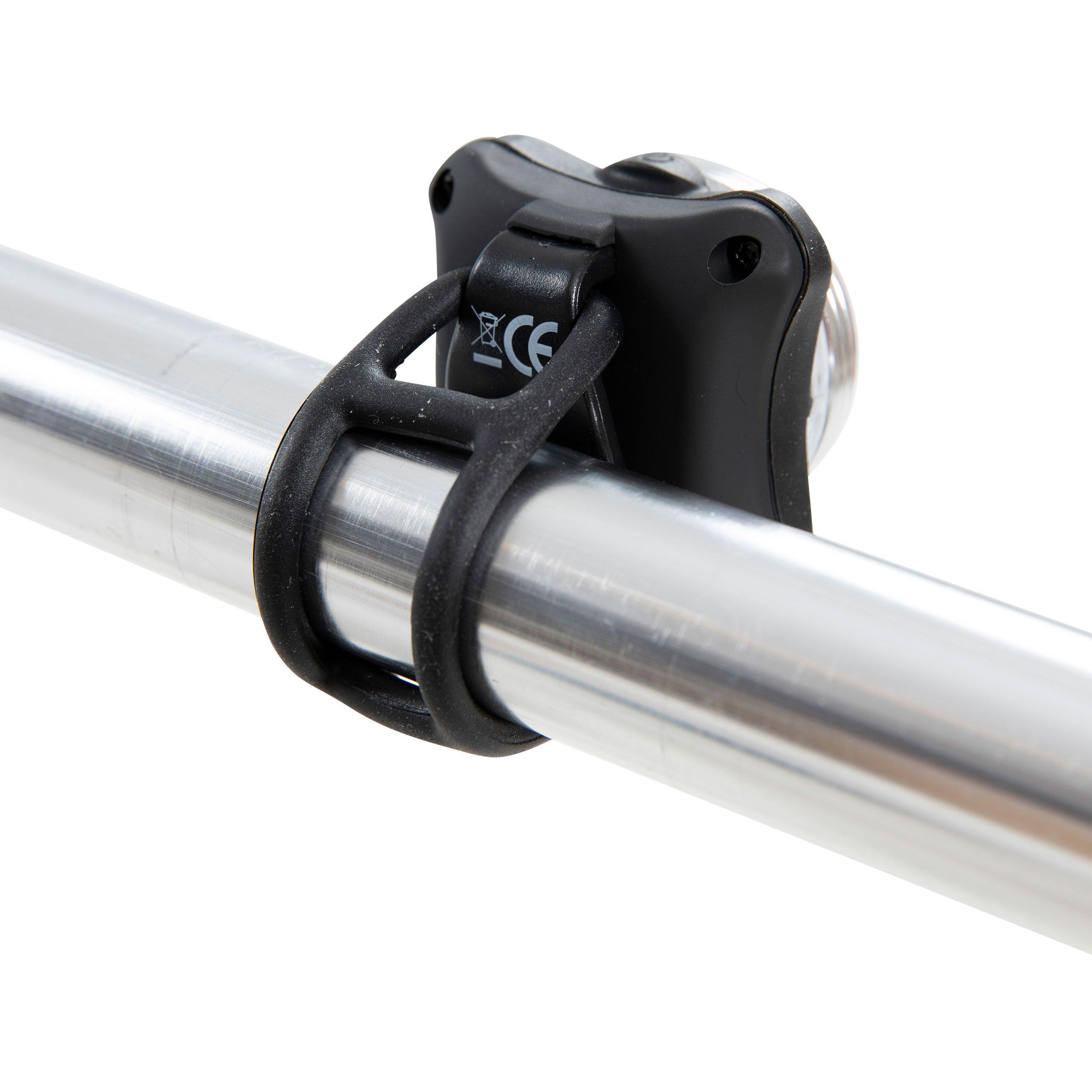 Black - Trespass - Adults Bike Cycle Light Set - 7