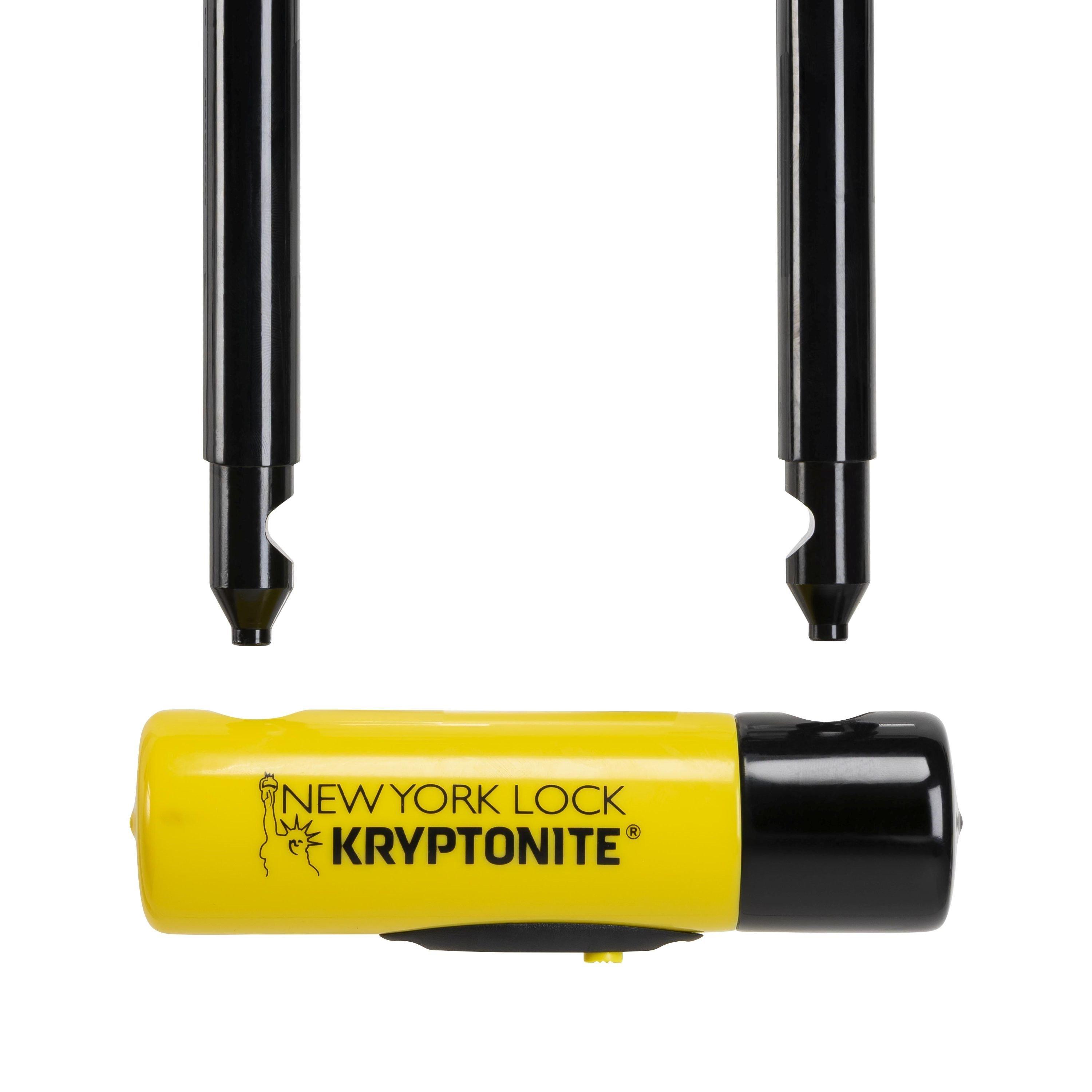 Schwarz/Gelb - Kryptonite - New York M18 Lock Sold Secure Diamond - 4