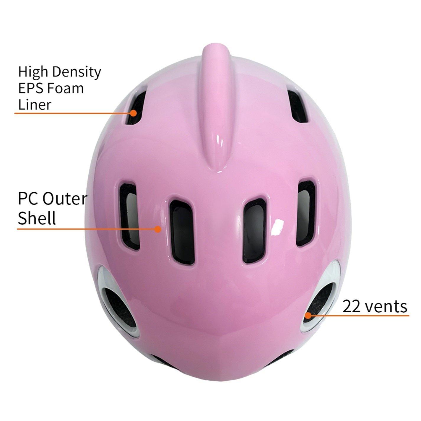 Shark Pink - Pinnacle - Pinnacle 3D Animals Helmet Junior - 3