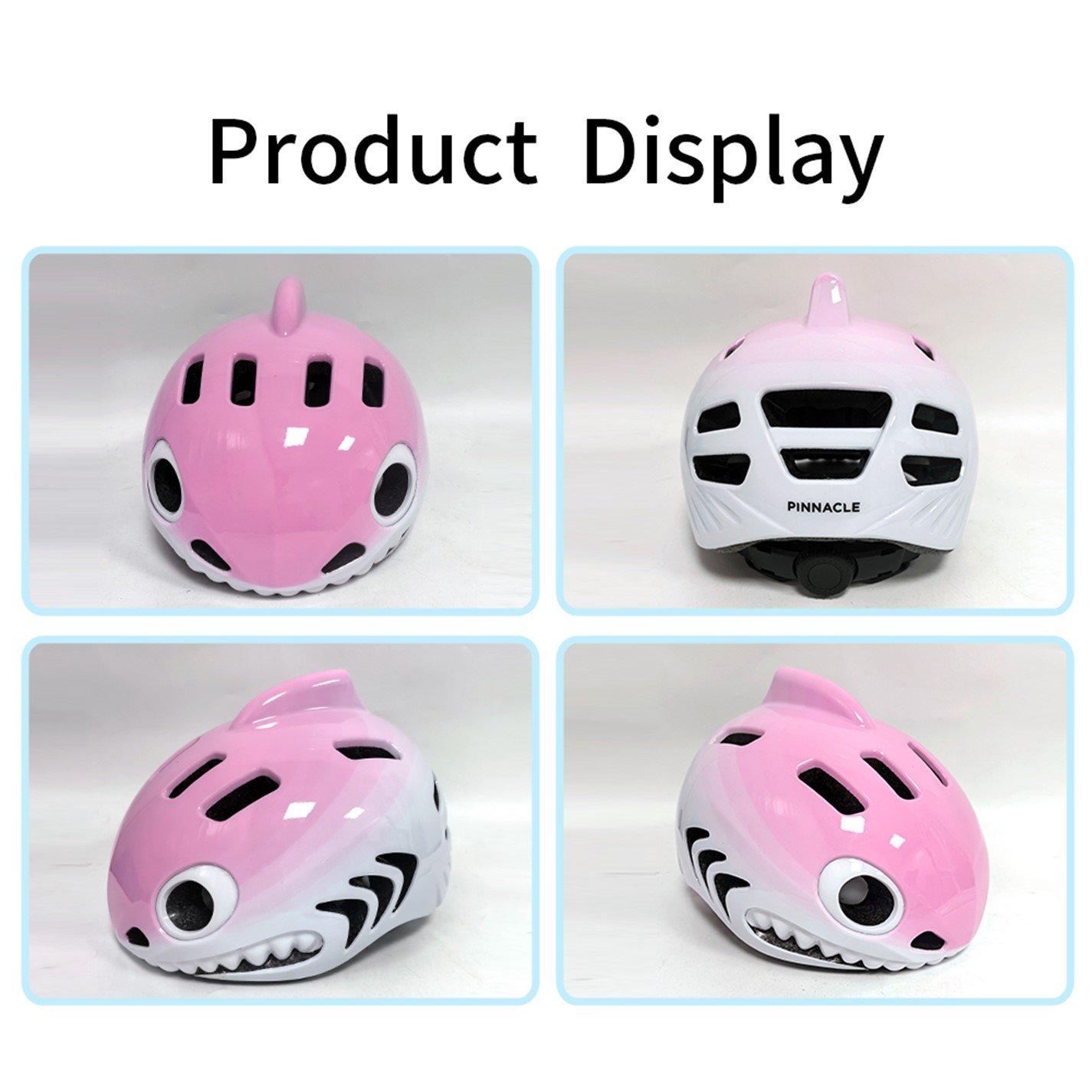 Shark Pink - Pinnacle - Pinnacle 3D Animals Helmet Junior - 7