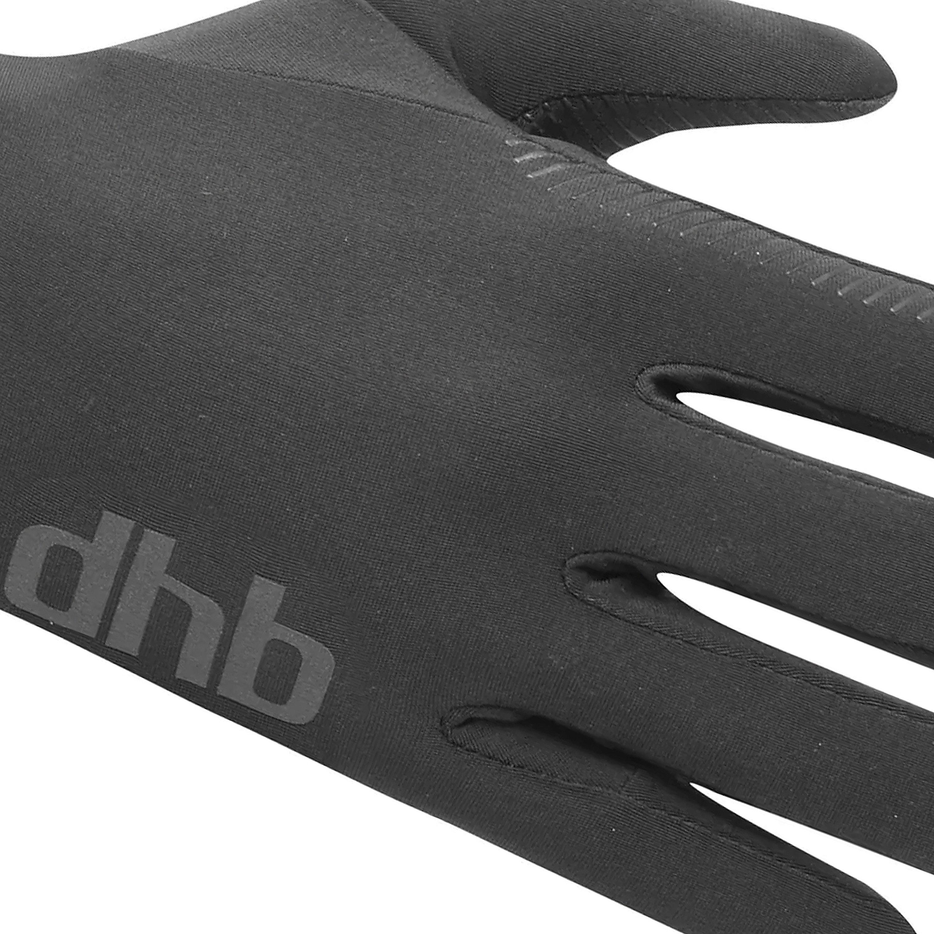 Black - Dhb - Roubaix Liner Gloves - 3