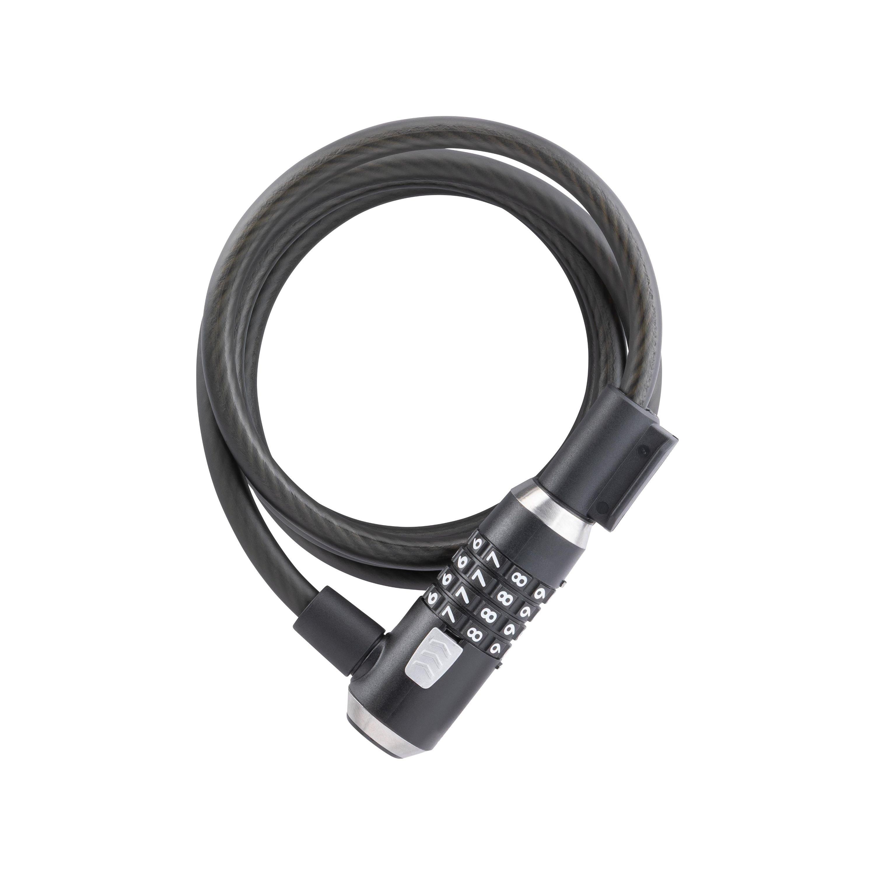 Black - Kryptonite - KryptoFlex 1018 Combo Cable - 1