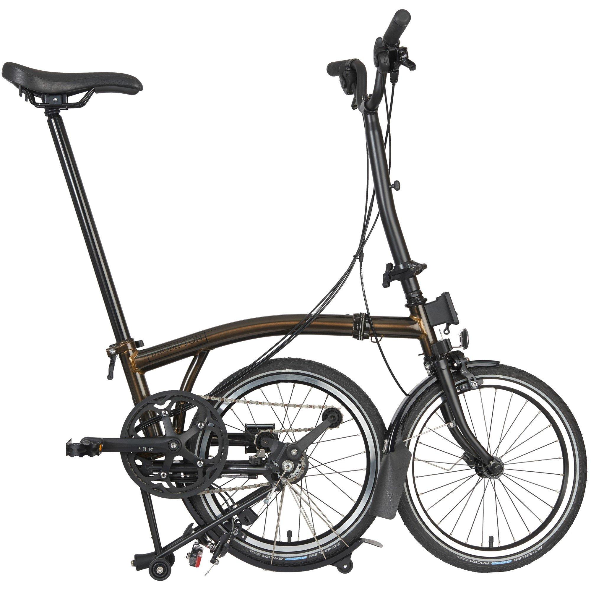 Black Lacquer - Brompton - C Line 6-speed - High Handlebar - Folding Bike - 4