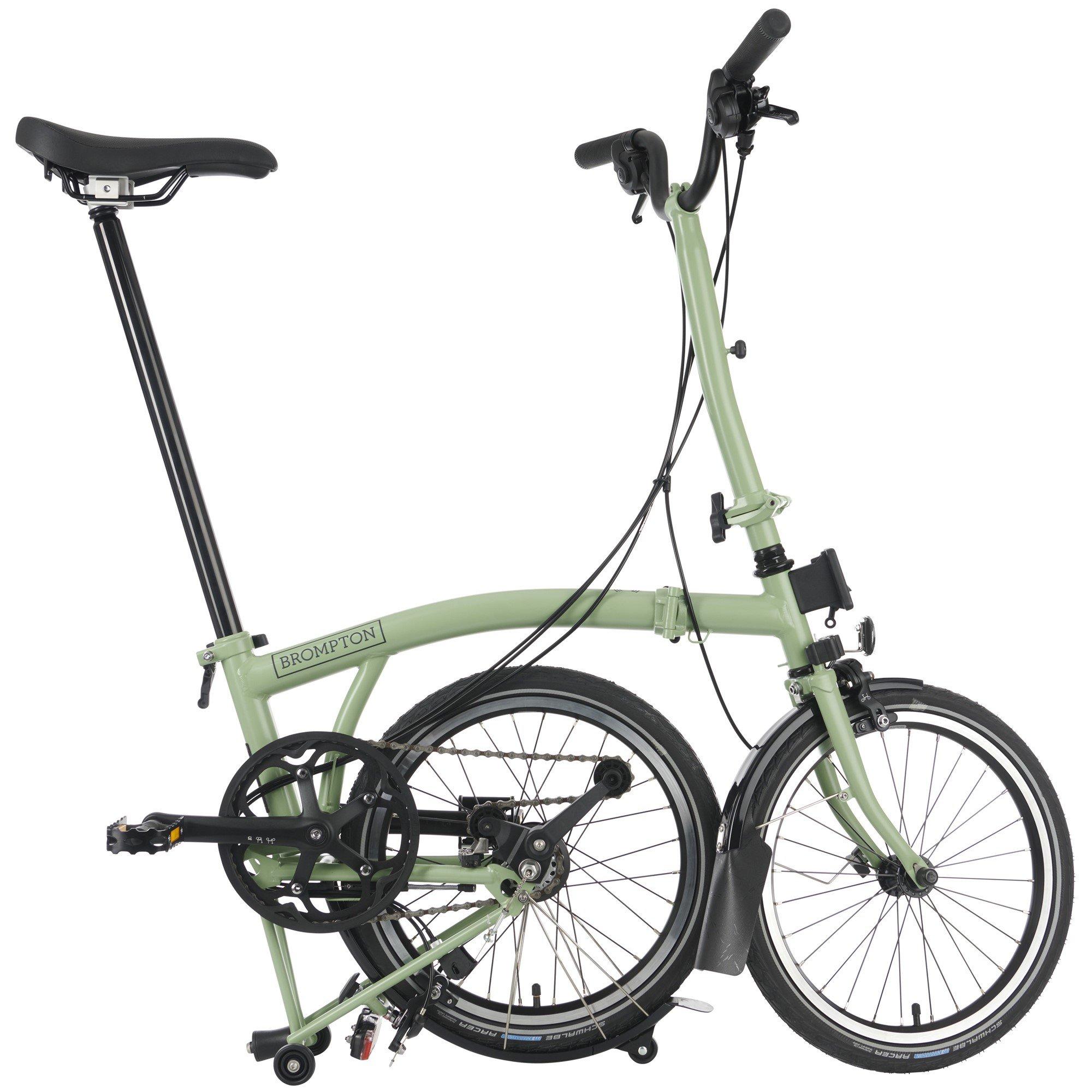 Matcha Green - Brompton - C Line 6-speed - High Handlebar - Folding Bike - 2