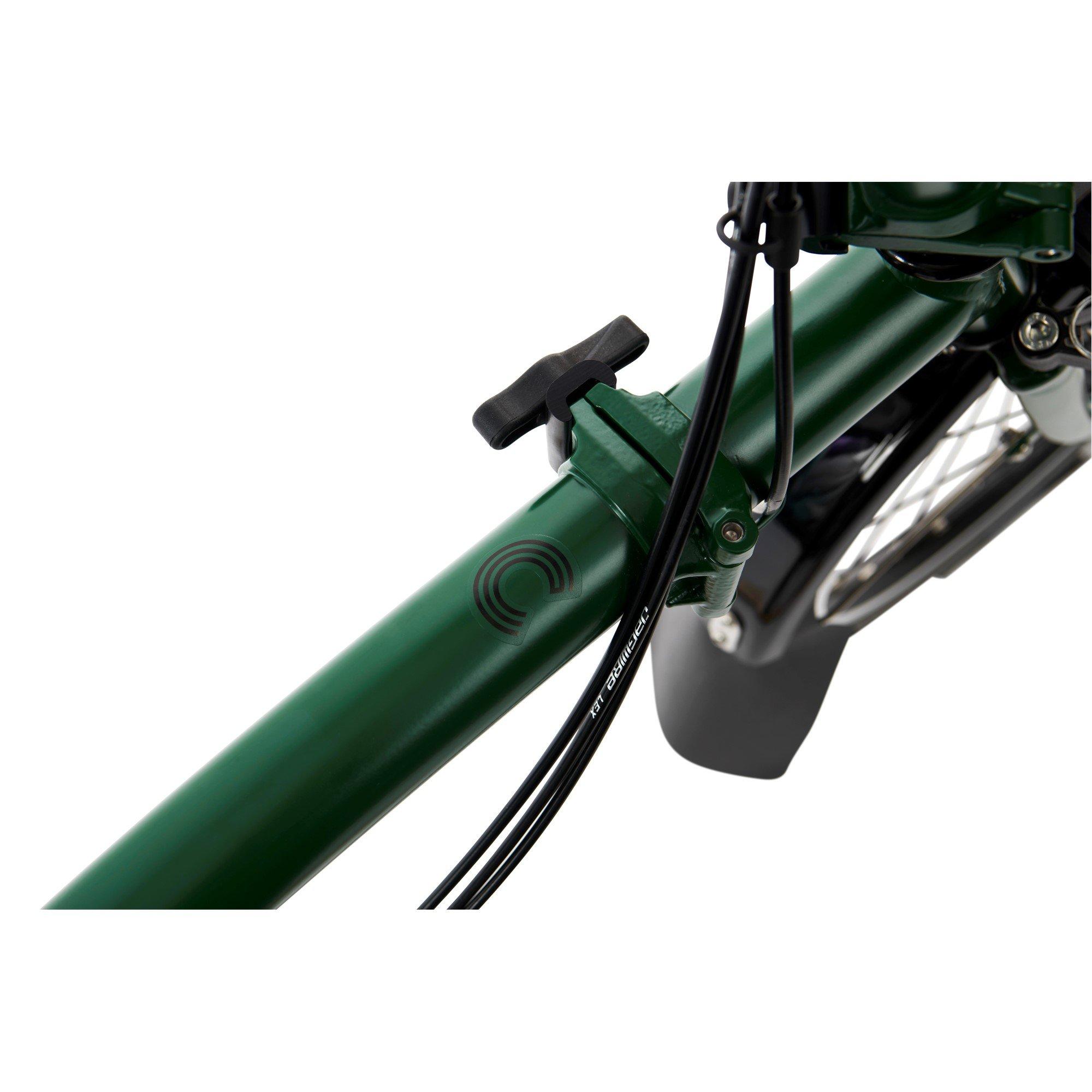 Racing Green - Brompton - C Line 6-speed - High Handlebar - Folding Bike - 5