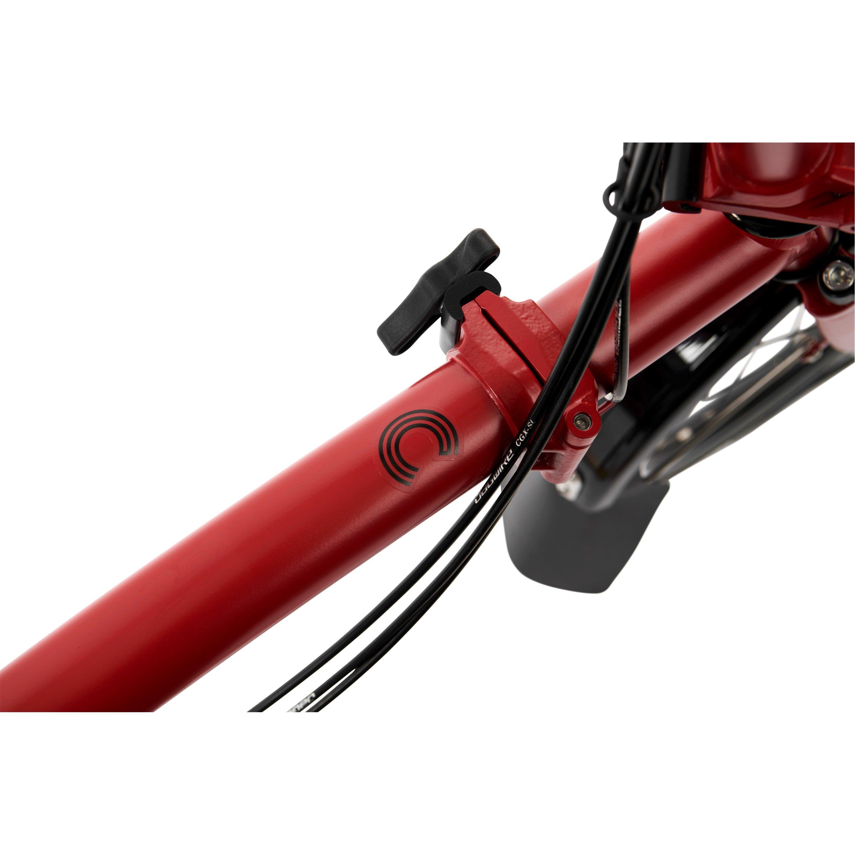 House Red - Brompton - C Line 2-speed - Mid Handlebar - Folding Bike - 5