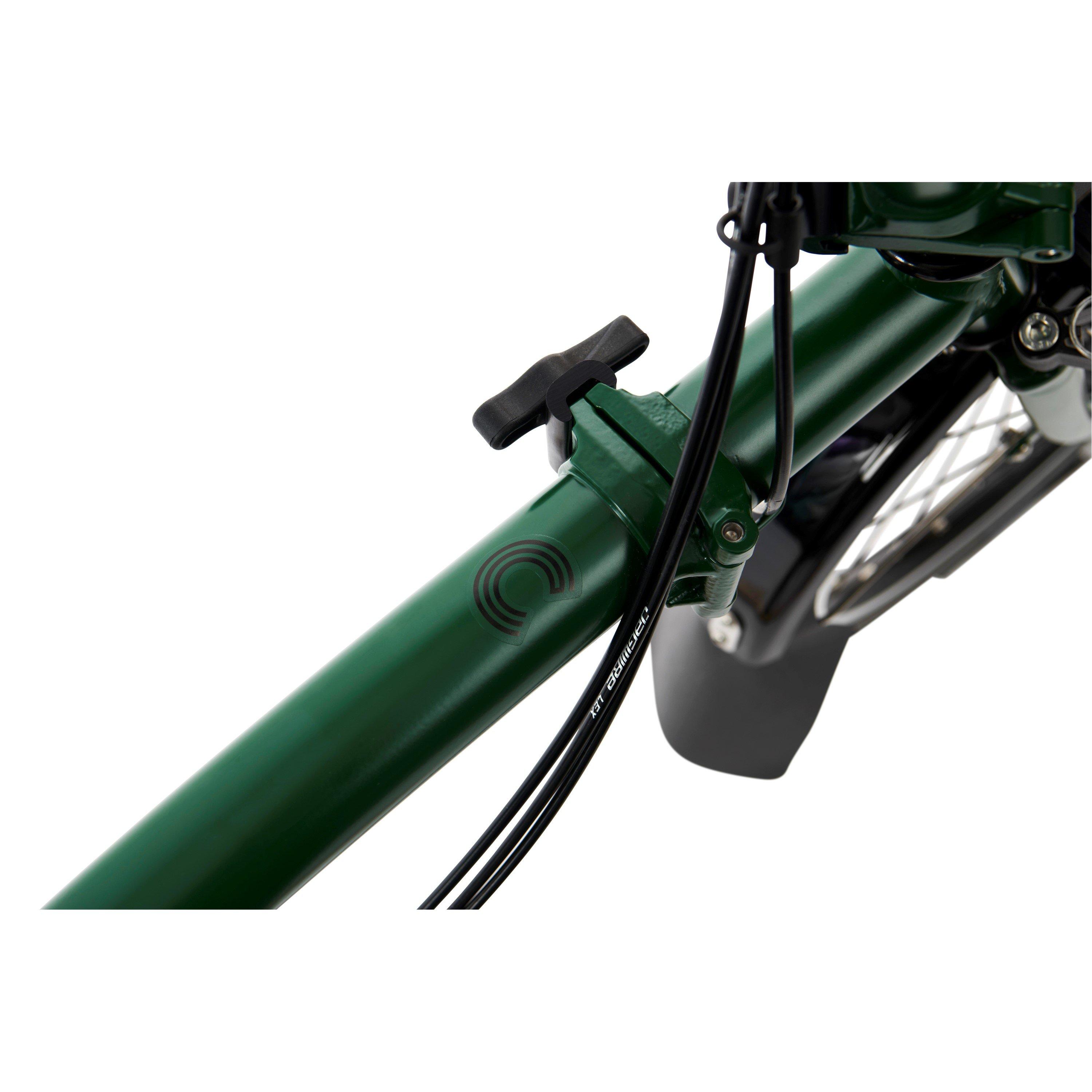 Racing Green - Brompton - C Line 2-speed - Mid Handlebar - Folding Bike - 5