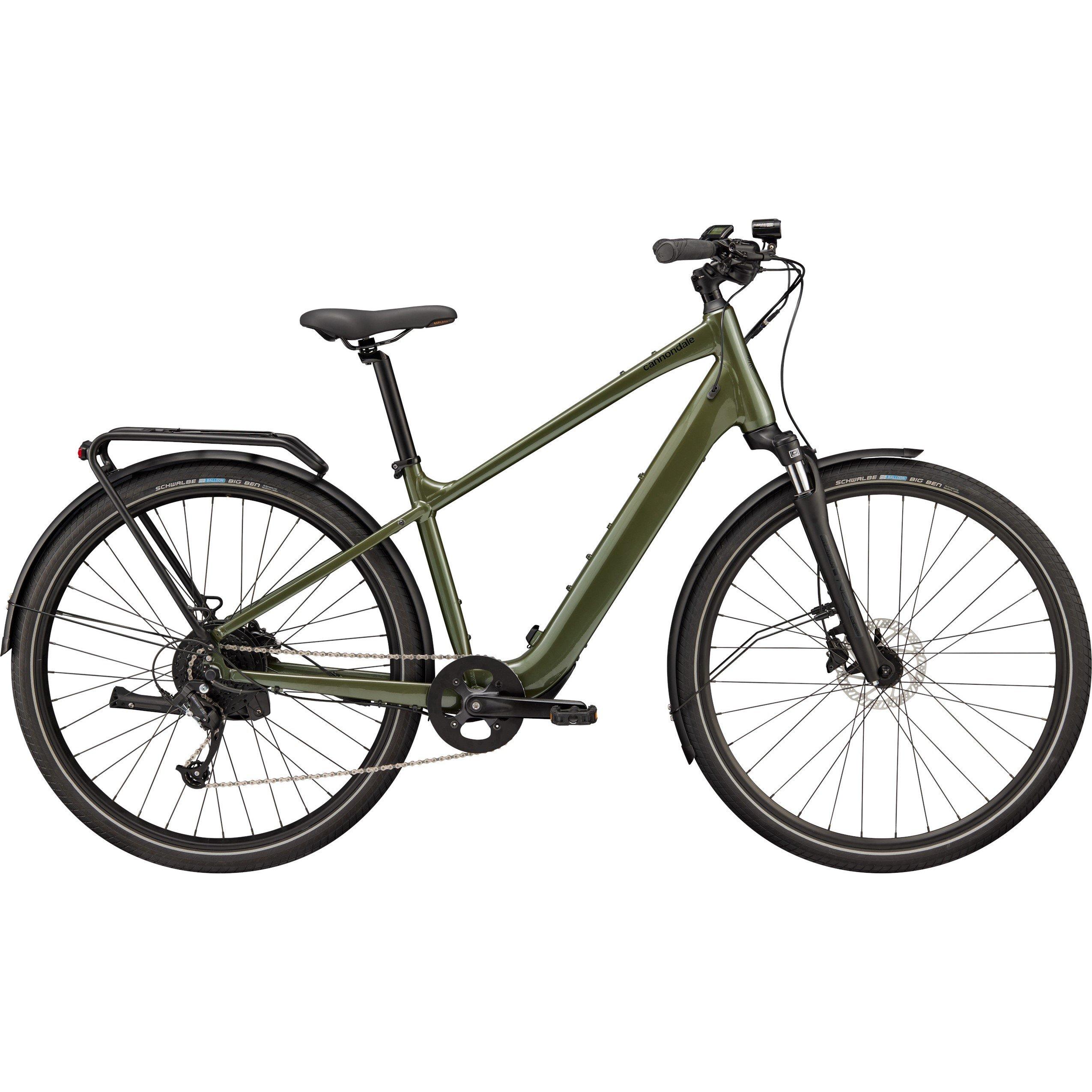 Green - Cannondale - Mavaro Neo SL 2 Electric Hybrid Bike