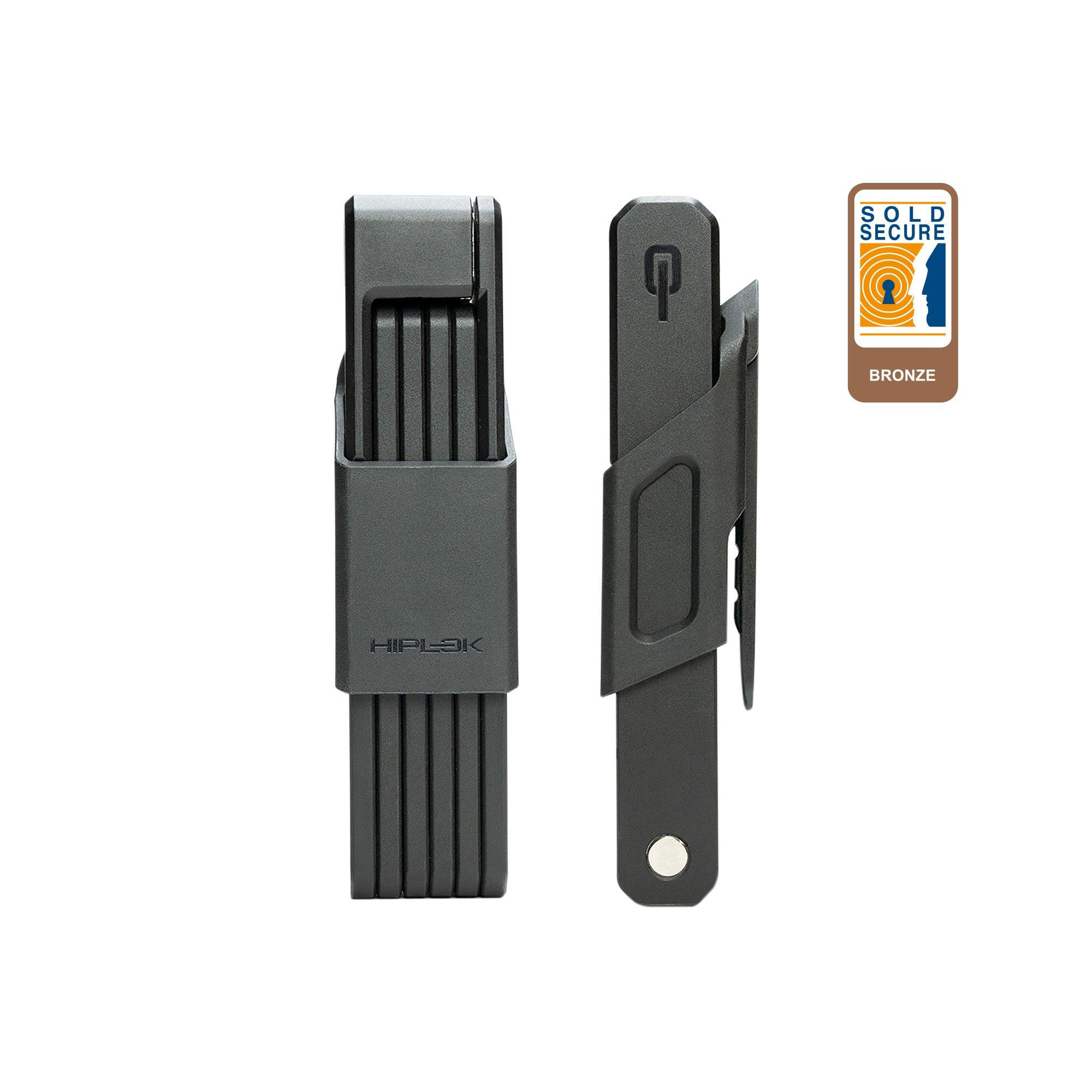 Hiplok SWITCH 85 Folding Lock - All Black