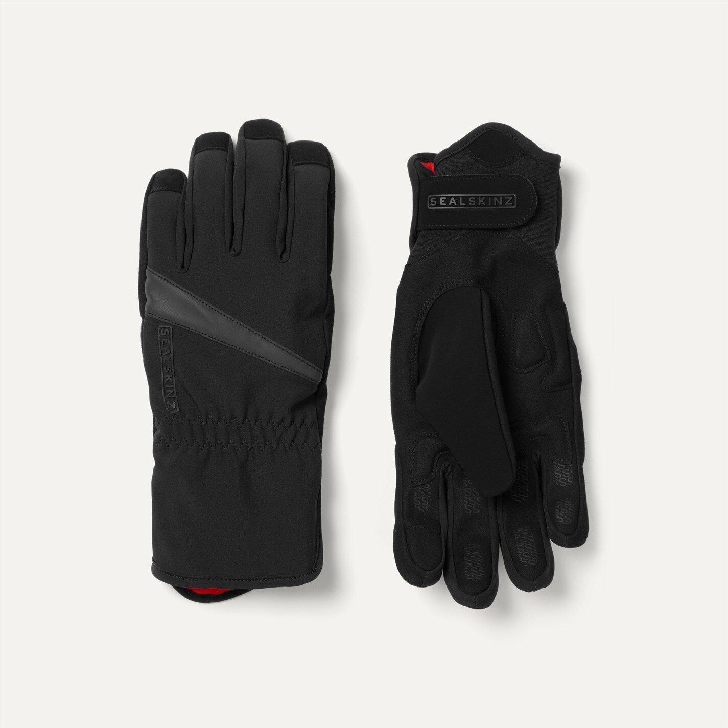 Sealskinz  Bodham Waterproof All Weather Cycling Gloves - Black - Small