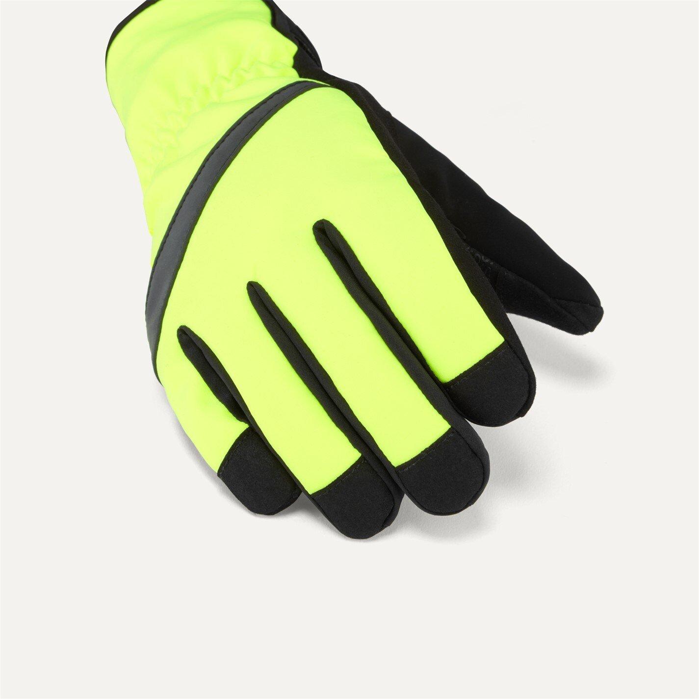 Yellow black - Sealskinz - Waterproof All Weather Cycling Gloves - 3
