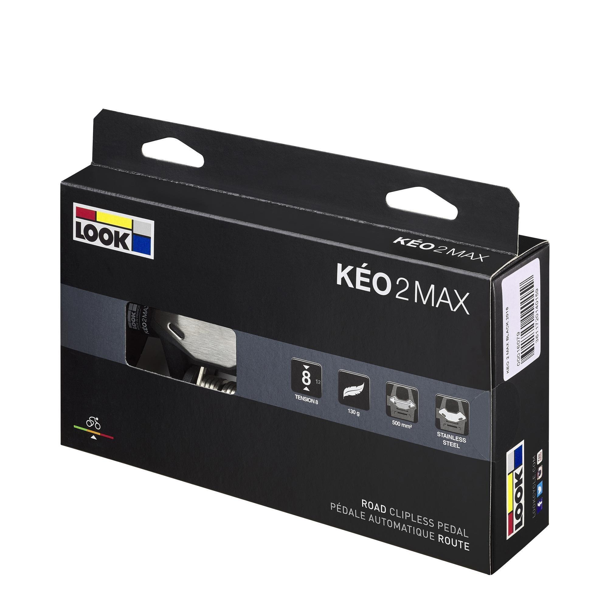 Zwart - Look - Keo 2 Max Road - 7