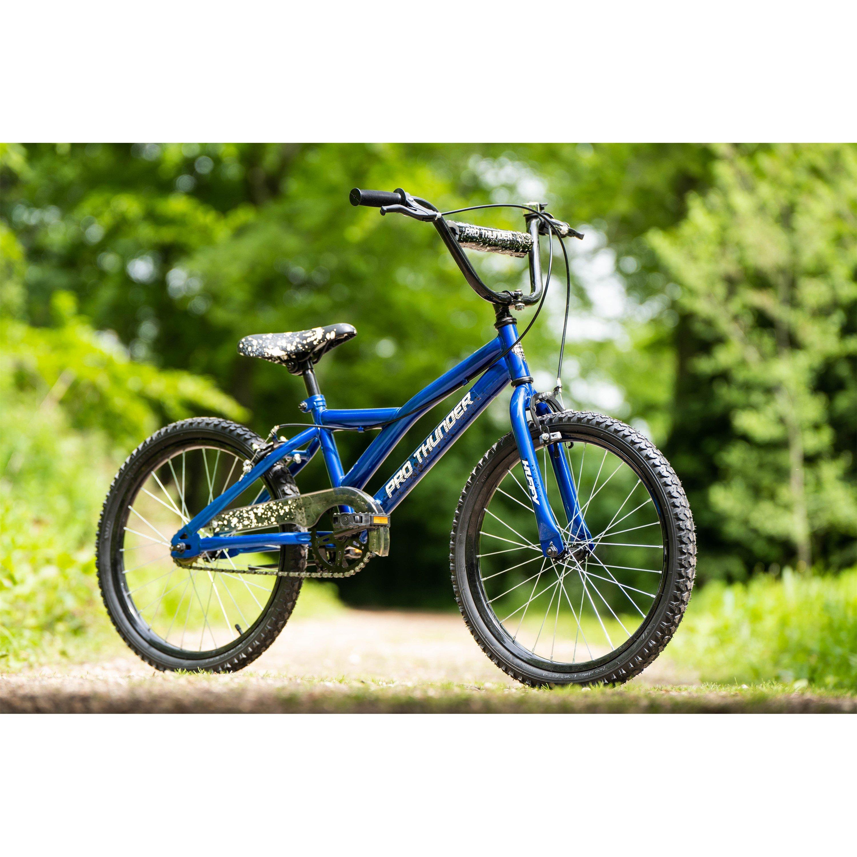 Ion Blue - Huffy - Pro Thunder 20" Blue BMX Bike Kids 6-9yrs - 3