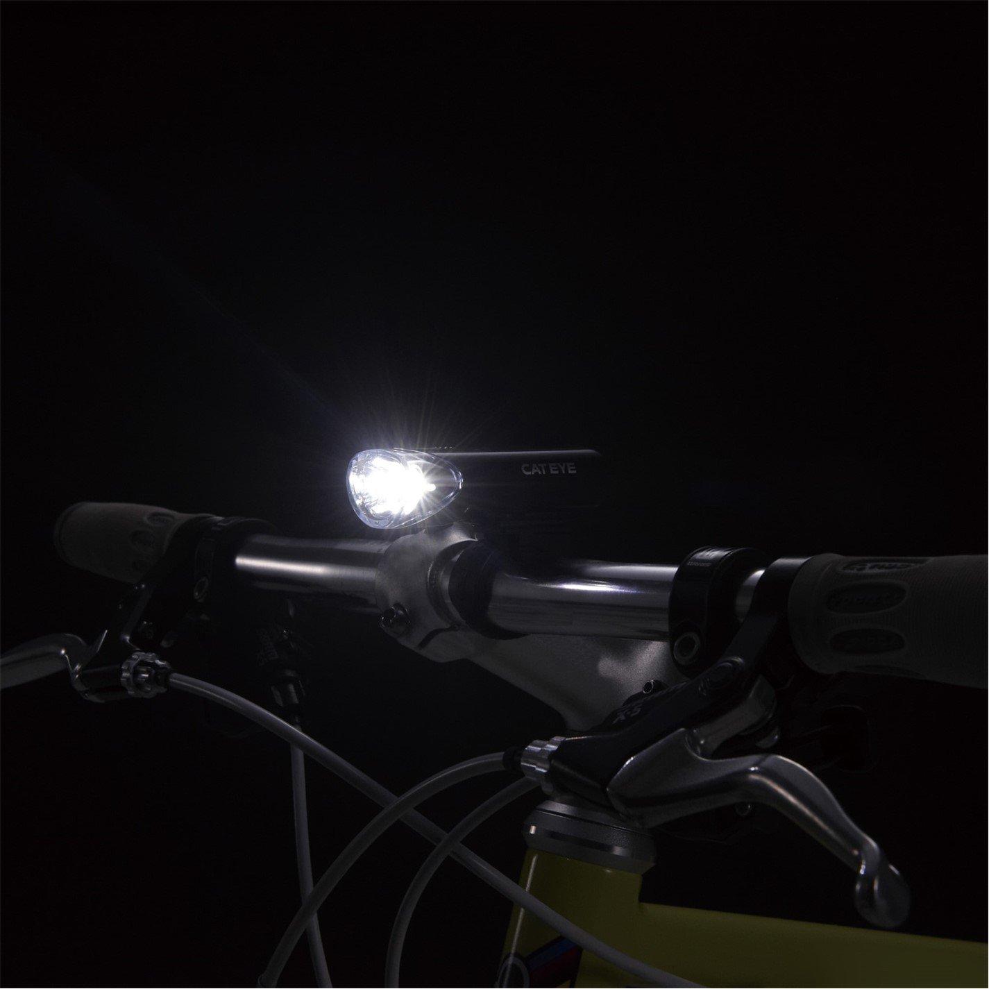 Black - Cateye - EL135 & OMNI 5 Bike Light Set - 4