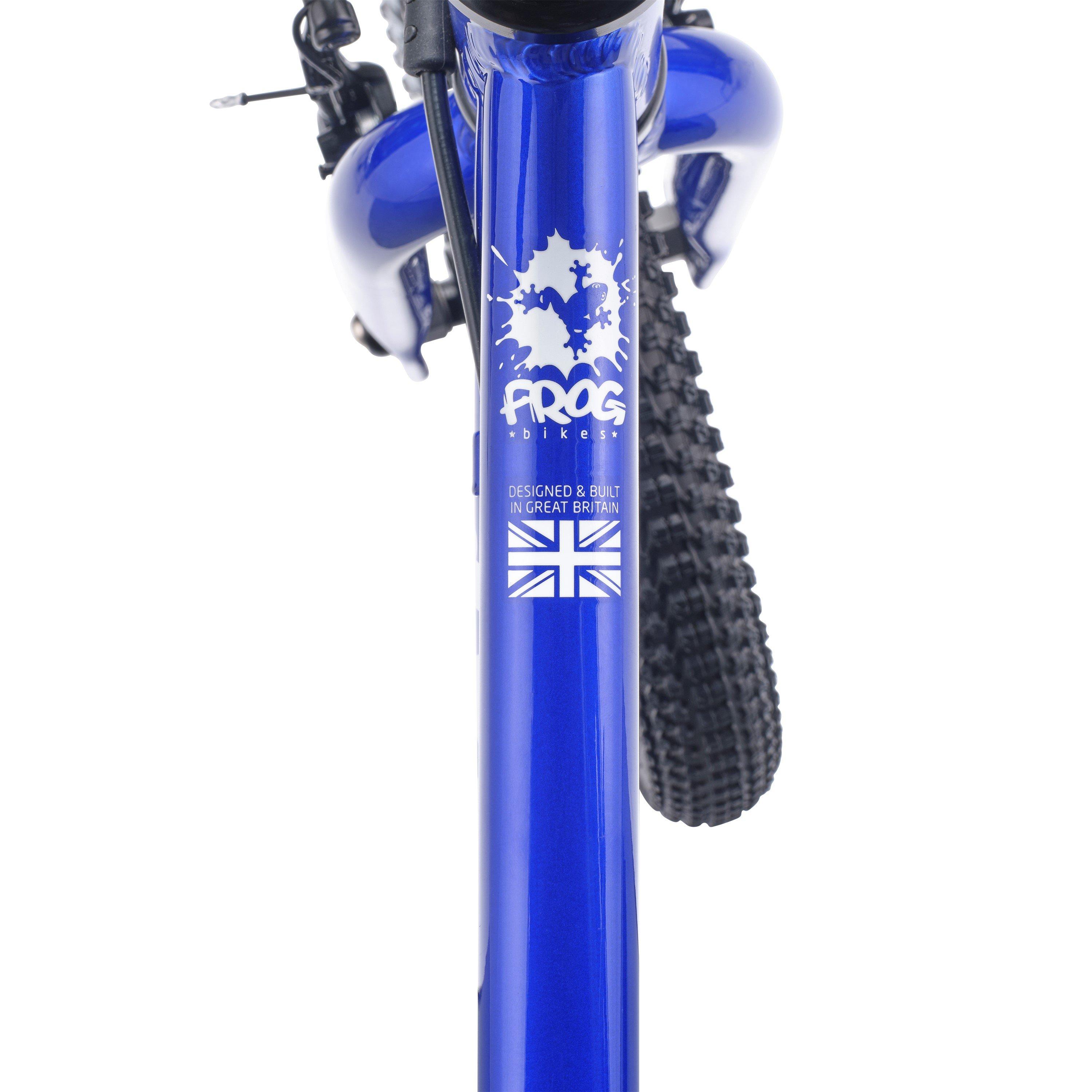 Electric Blue - Frog - 38 14-Inch Steel 2024 Bike - 6