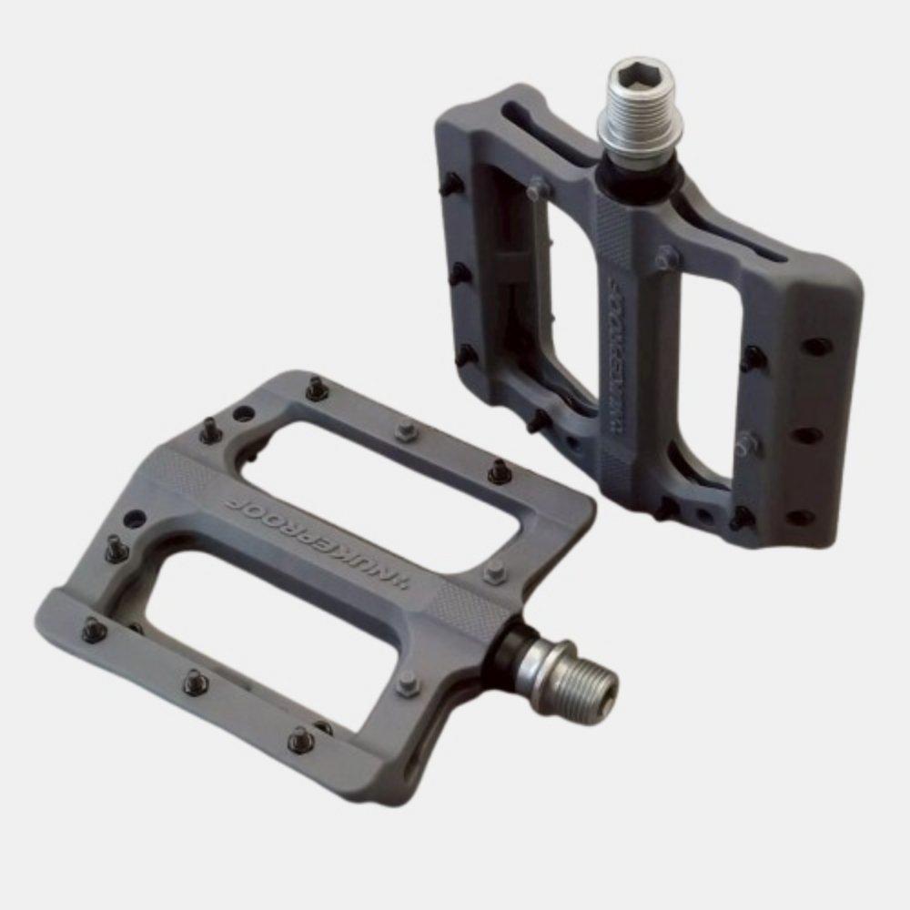 Grey - Nukeproof - Neutron EVO (Electron EVO) Flat Pedals - 3