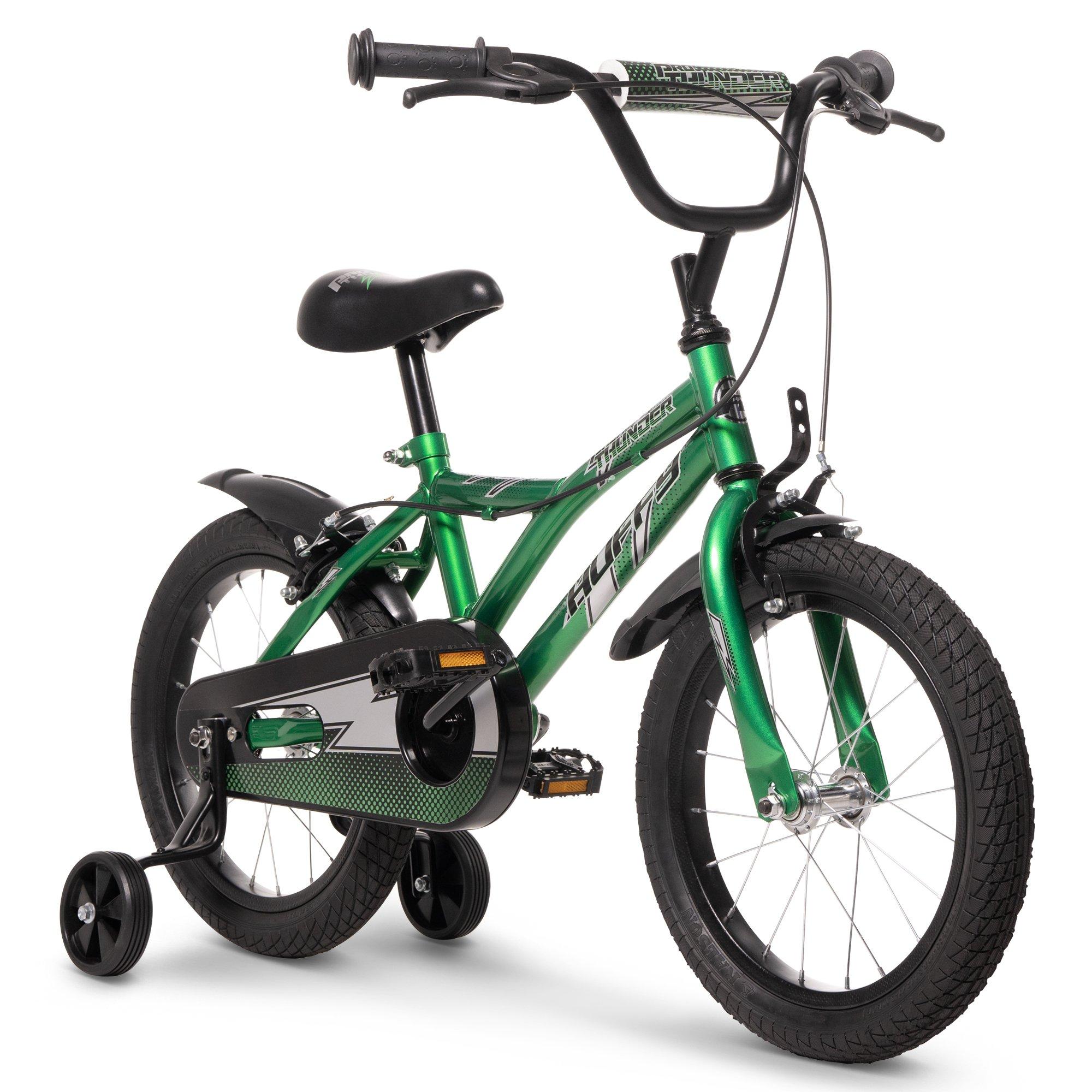 Acid Green - Huffy - Pro Thunder 16inch Boys BMX Bike - 1
